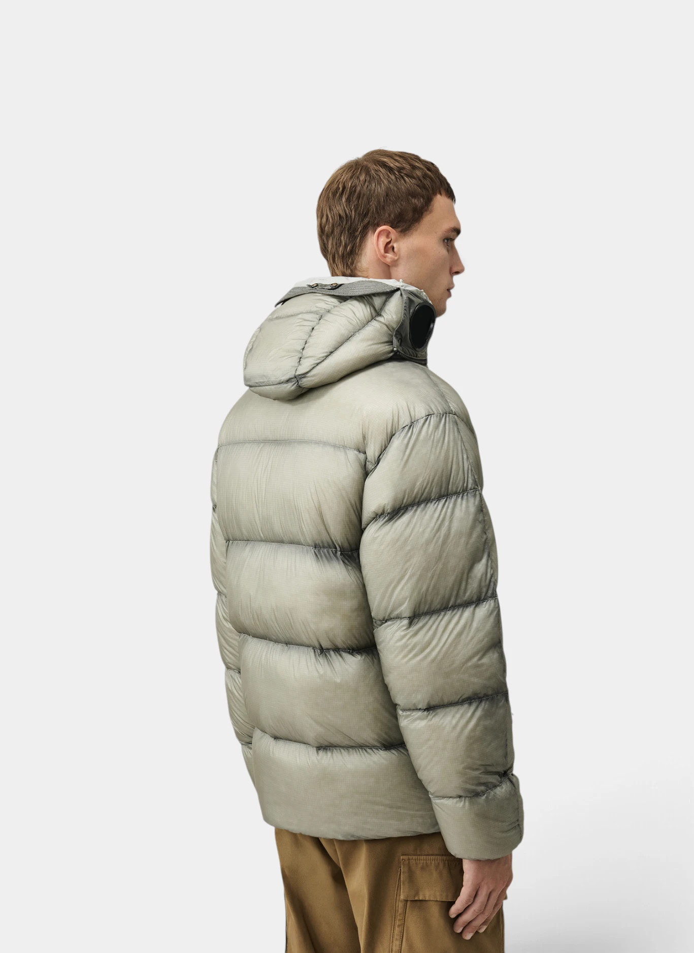 Пуховик D.D. Shell Hooded Down Jacket Flint Grey