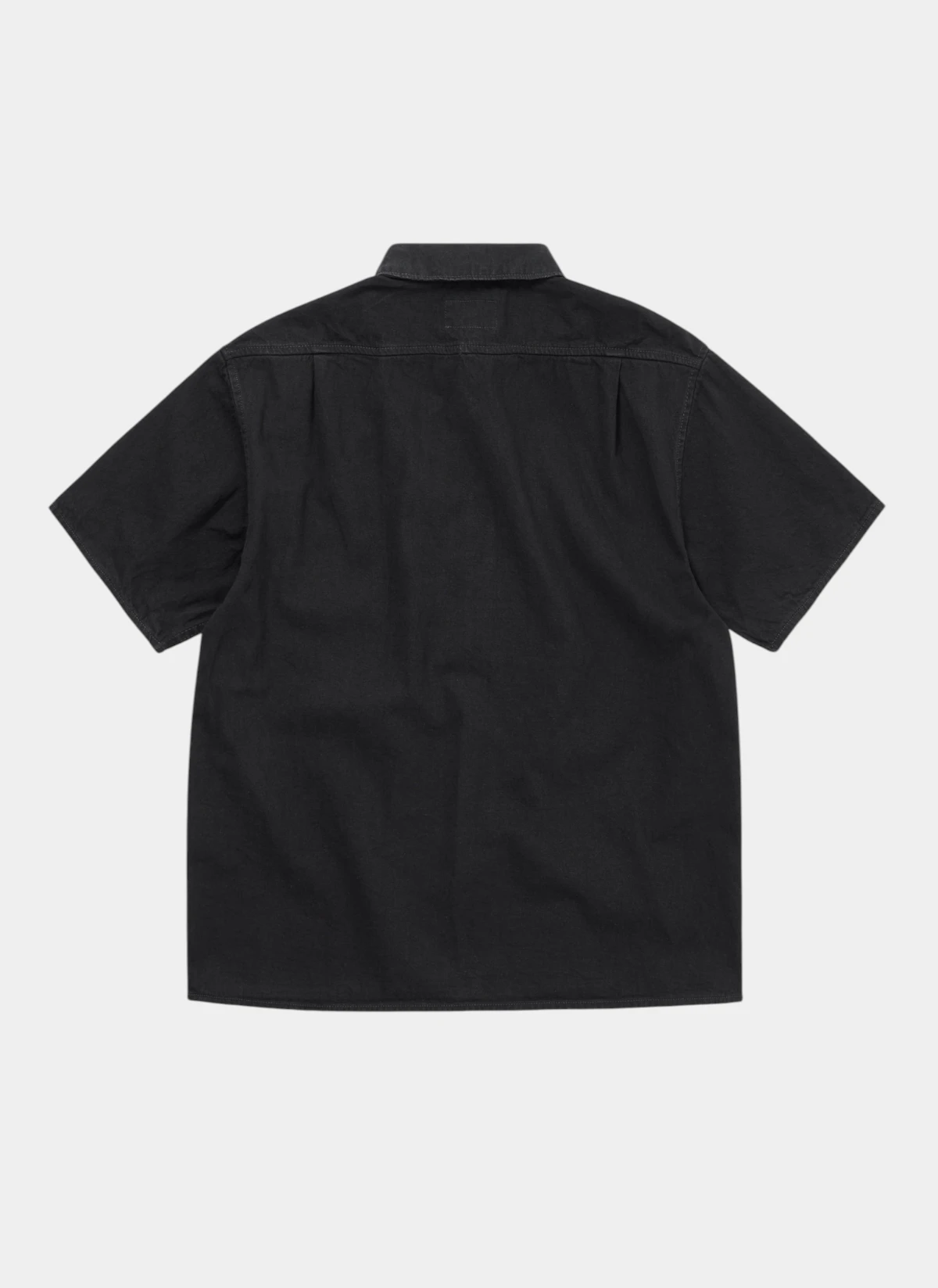 Рубашка Washed Denim S/S Shirt Black