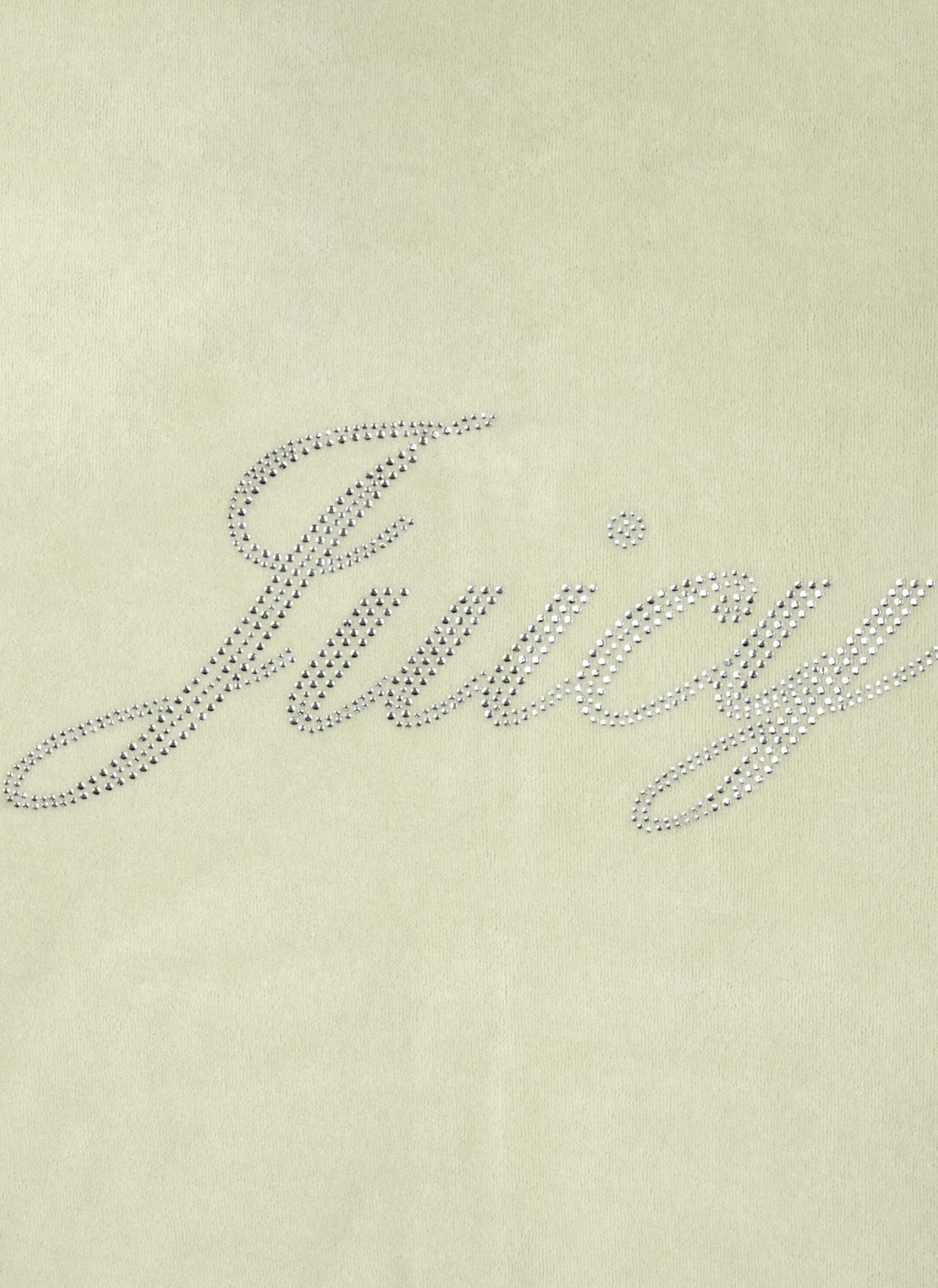 Худи на молнии Juicy Script Velour Zip Hoodie Sage