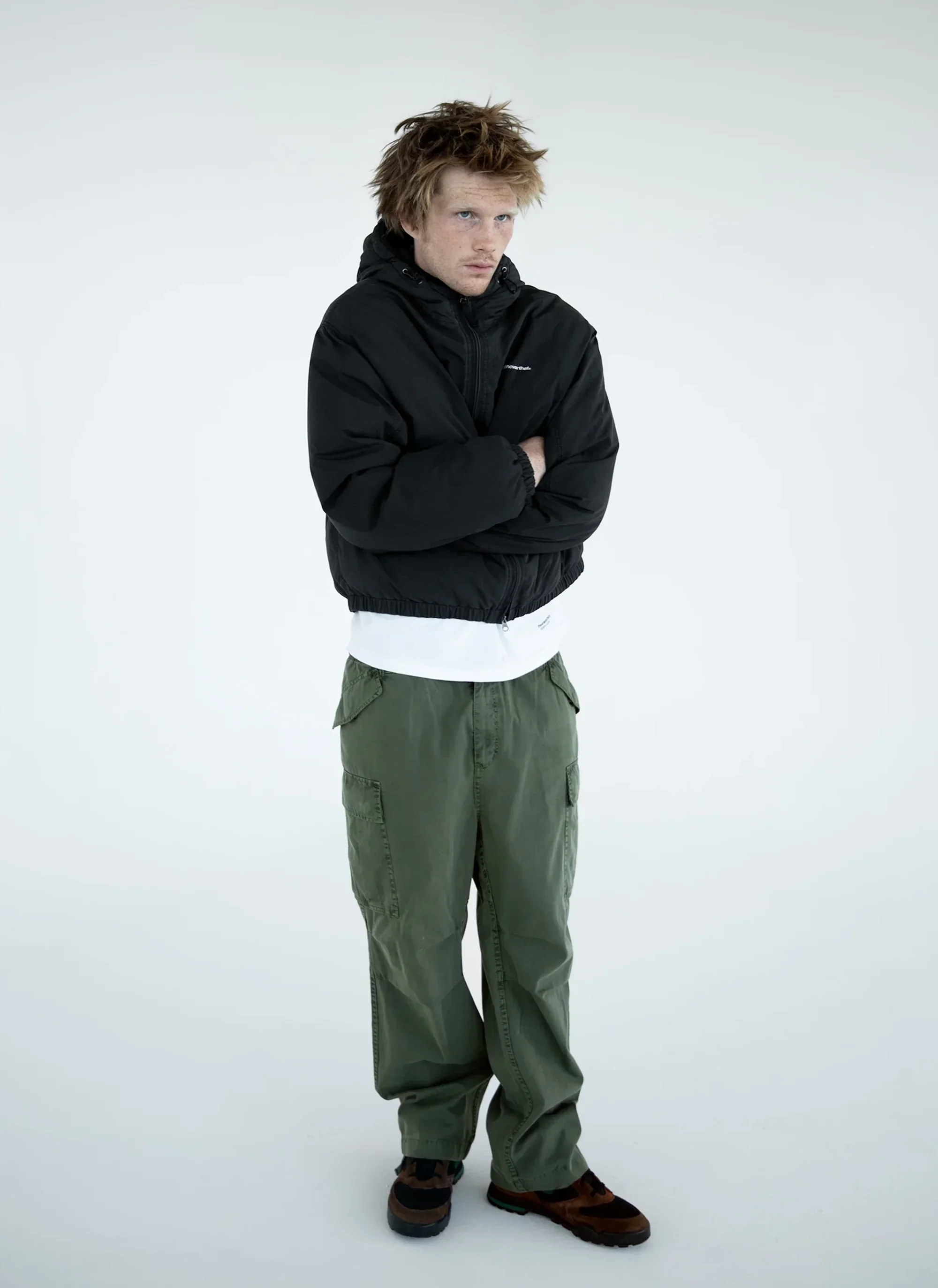 Пуховик TNT Washed Down Puffer Jacket Black