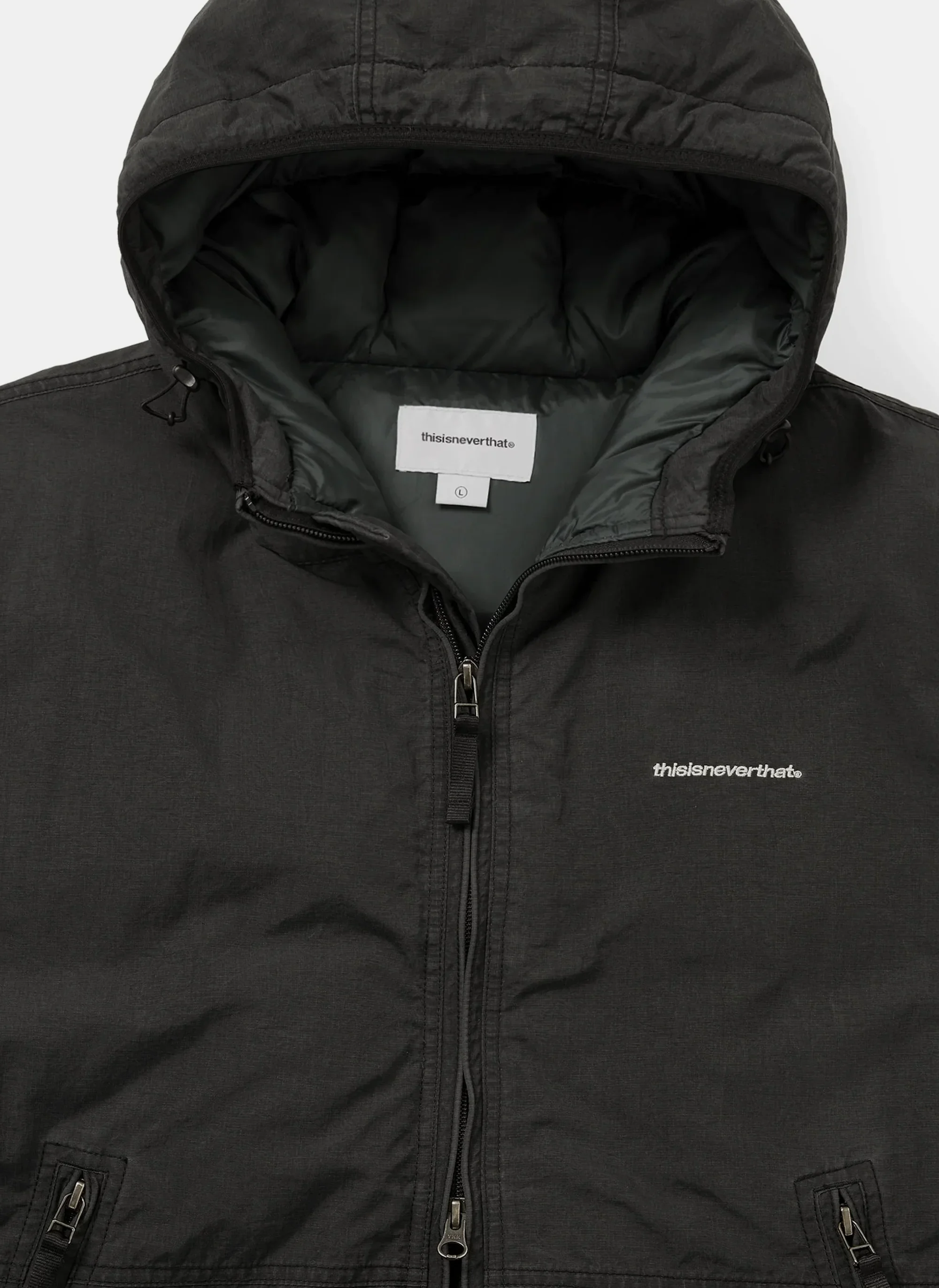 Пуховик TNT Washed Down Puffer Jacket Black