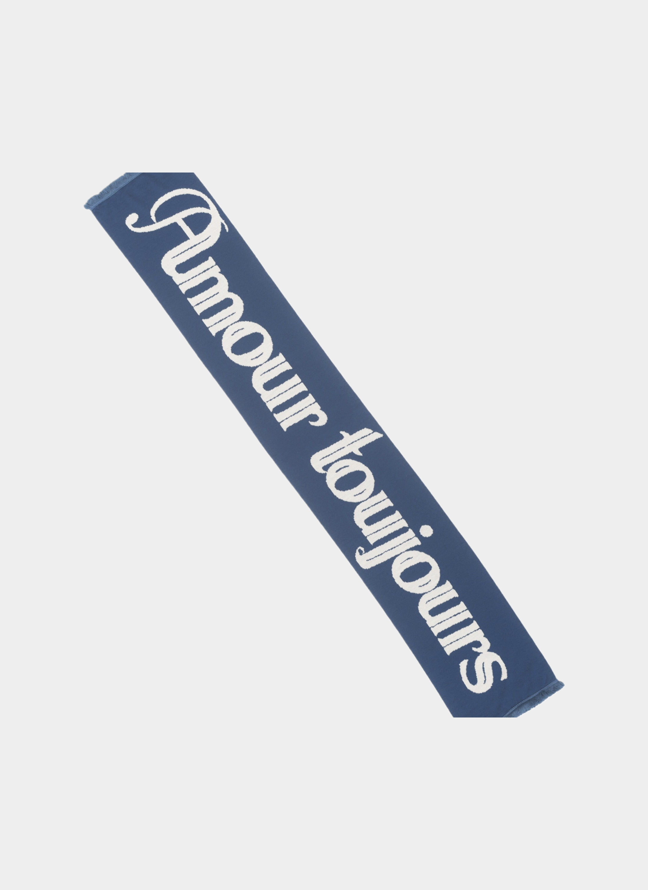 Шарф ‘Amour Toujours’ Blue Шарф ‘Amour Toujours’ Blue