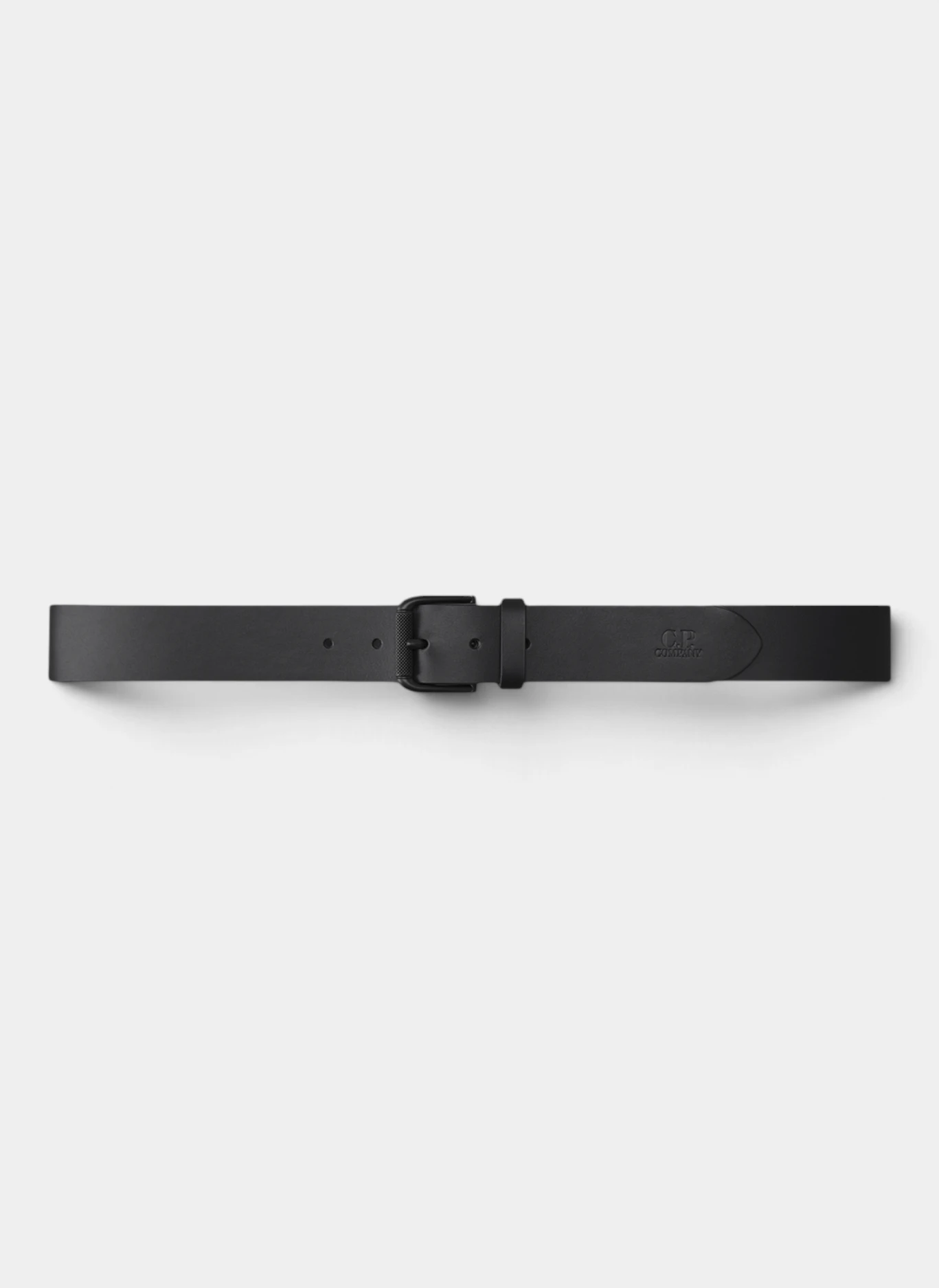 Ремень Leather Logo Belt Black