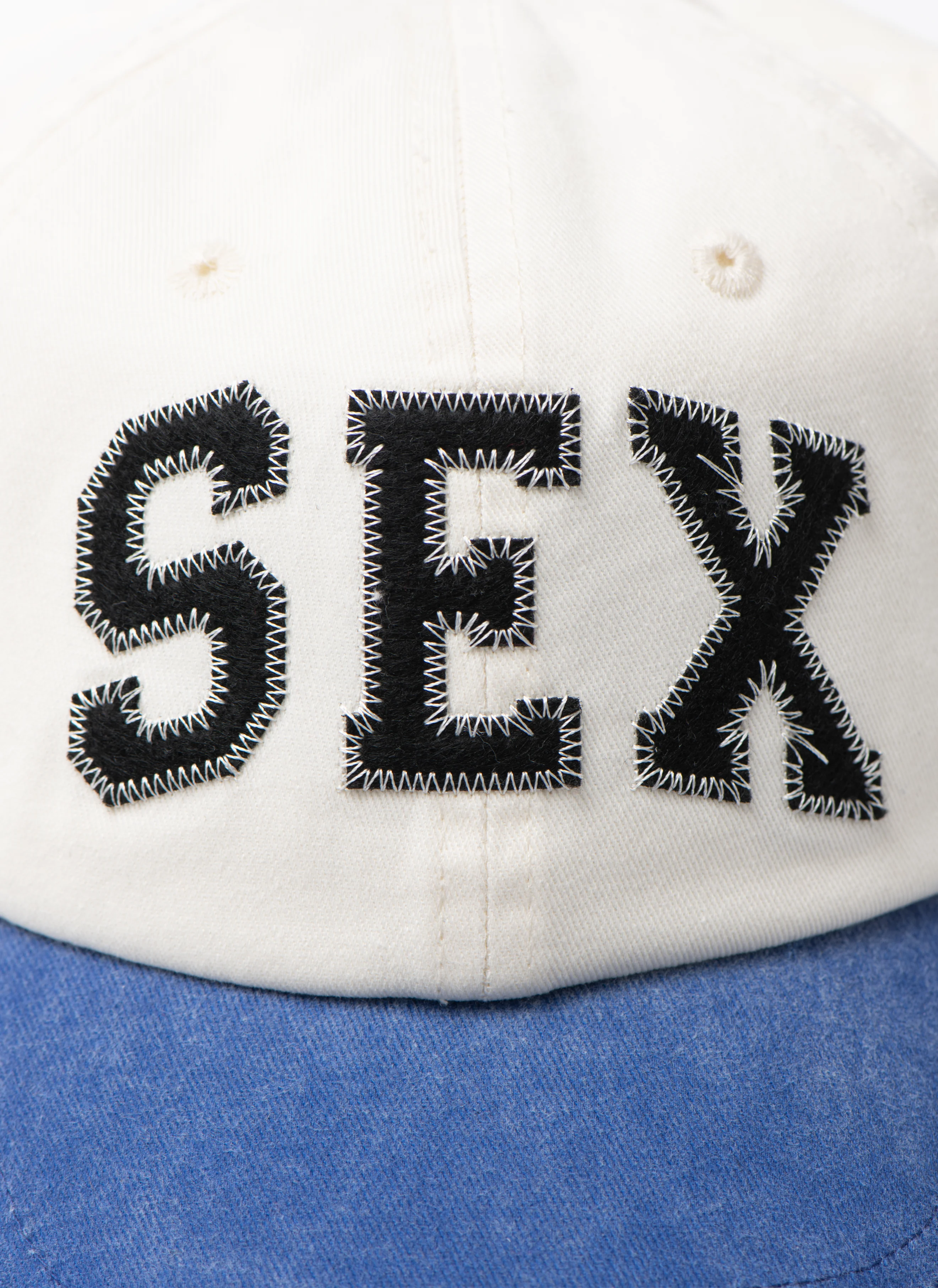 Кепка Sex Wins Cap Off-White / Blue