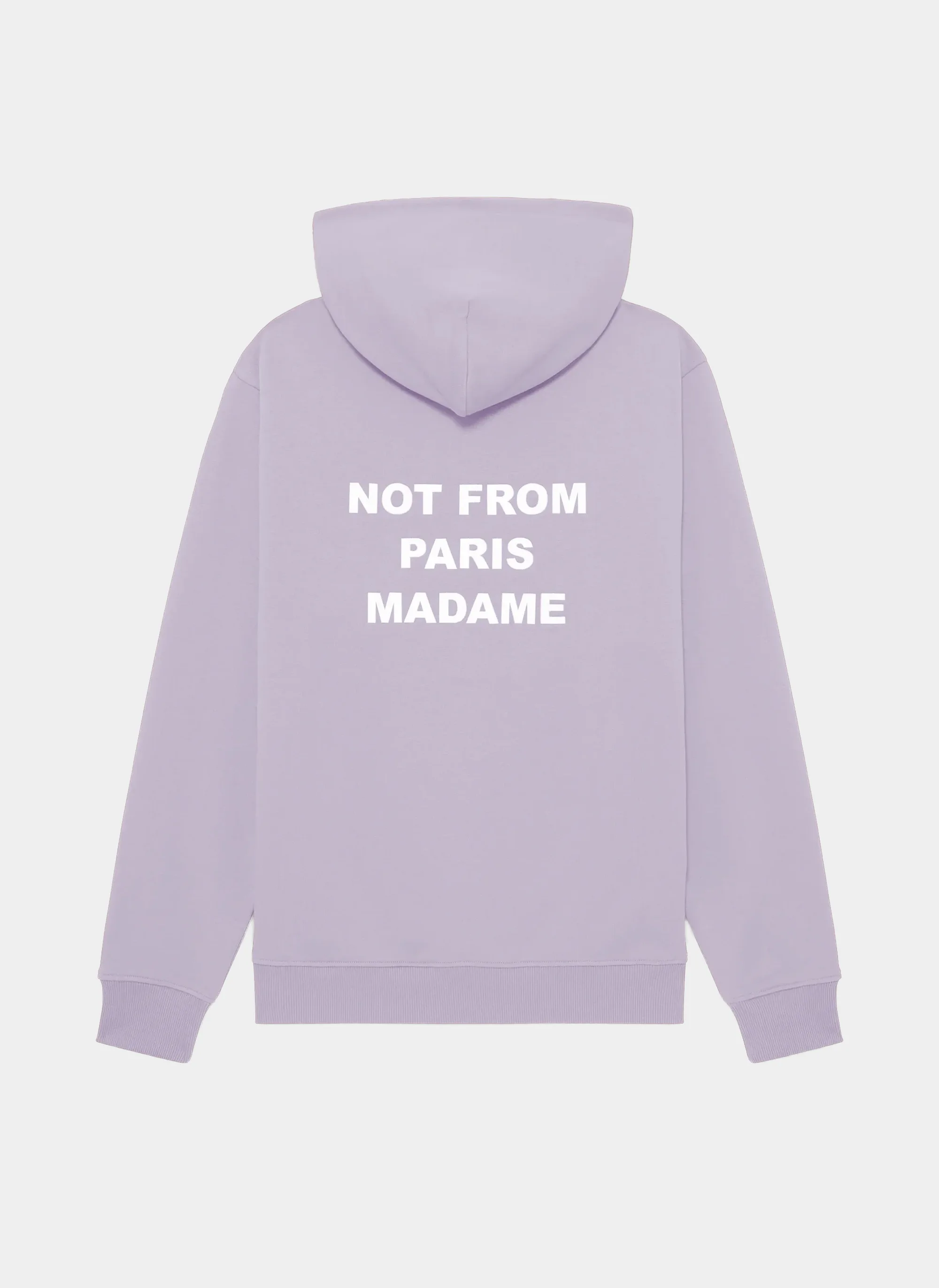 Худи Slogan Lavander