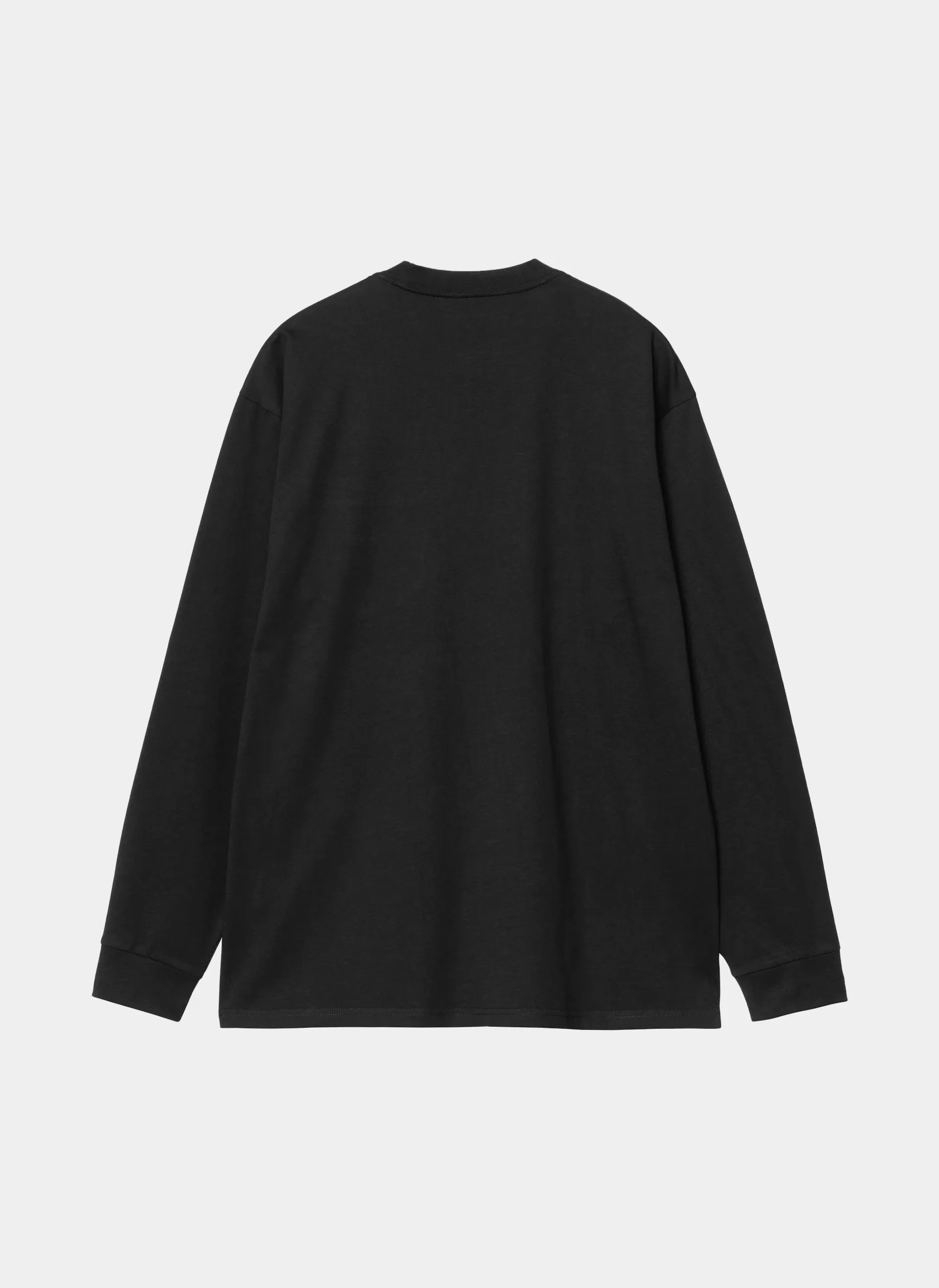 Лонгслив L/S Pocket Heart T-Shirt Black / Black