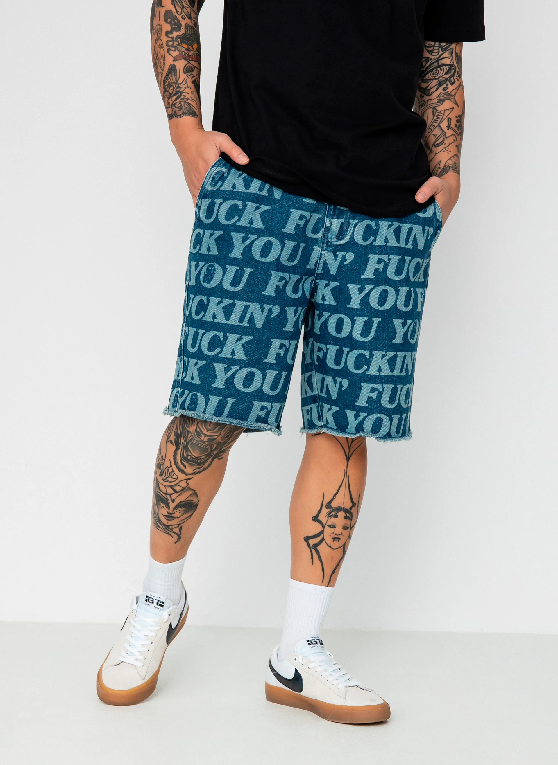 Шорты ‘Fuckin Fuck Denim’ Blue