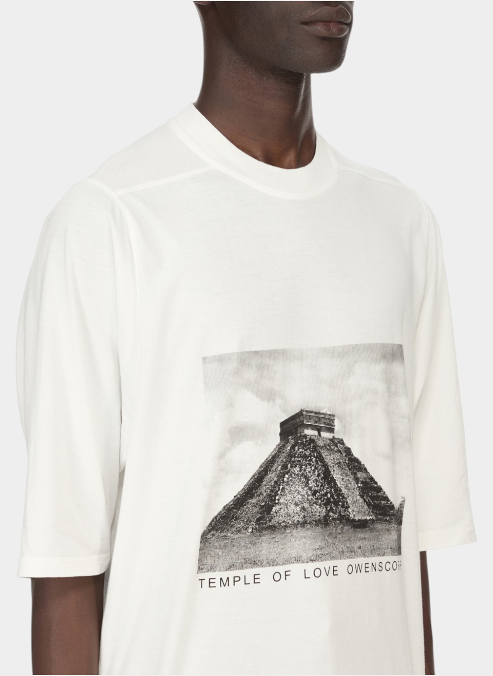 Футболка Temple Pyramid Jumbo SS T-Shirt Milk / Black