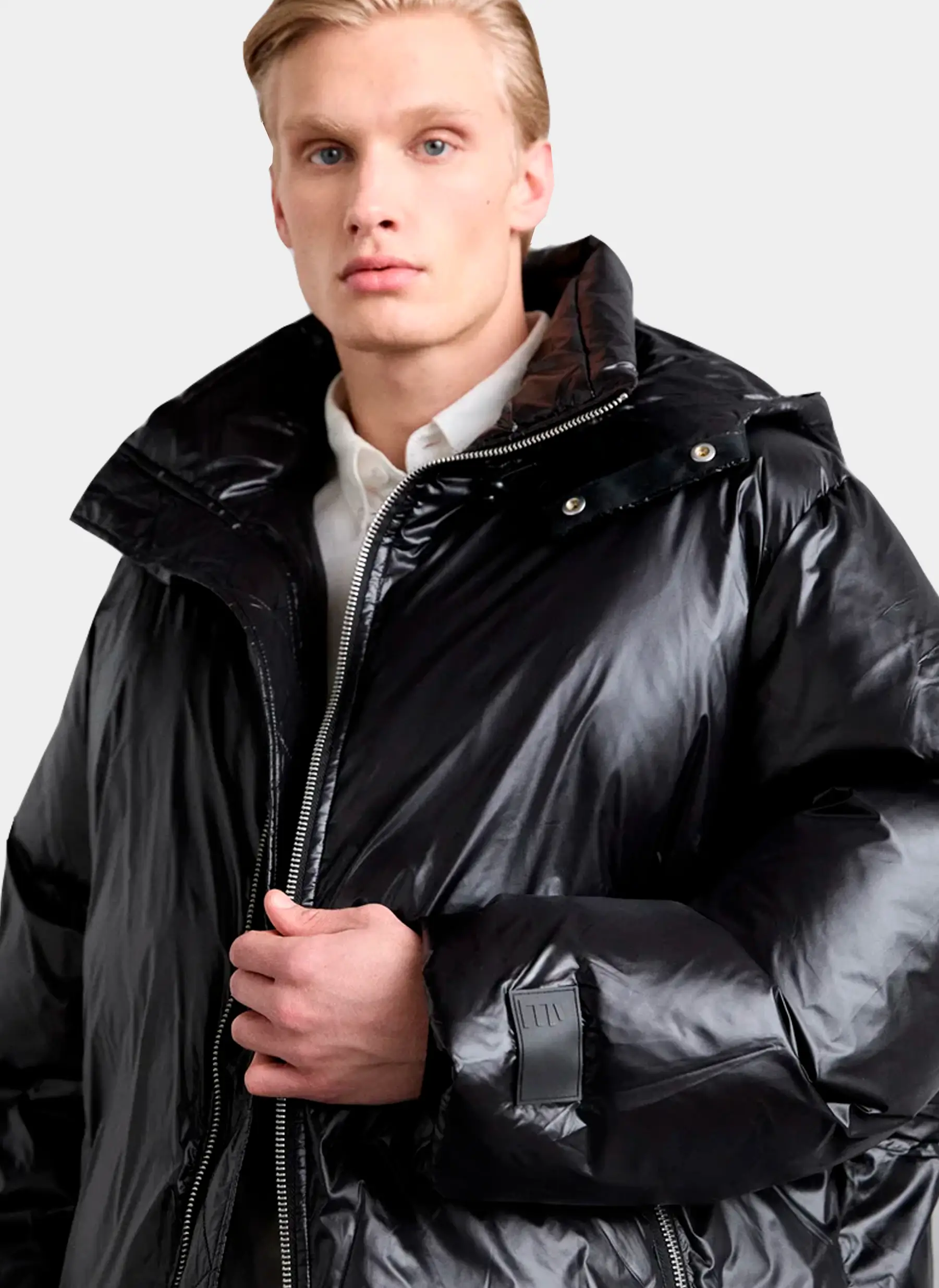 Пуховик BOXY DOWN JACKET SHINY