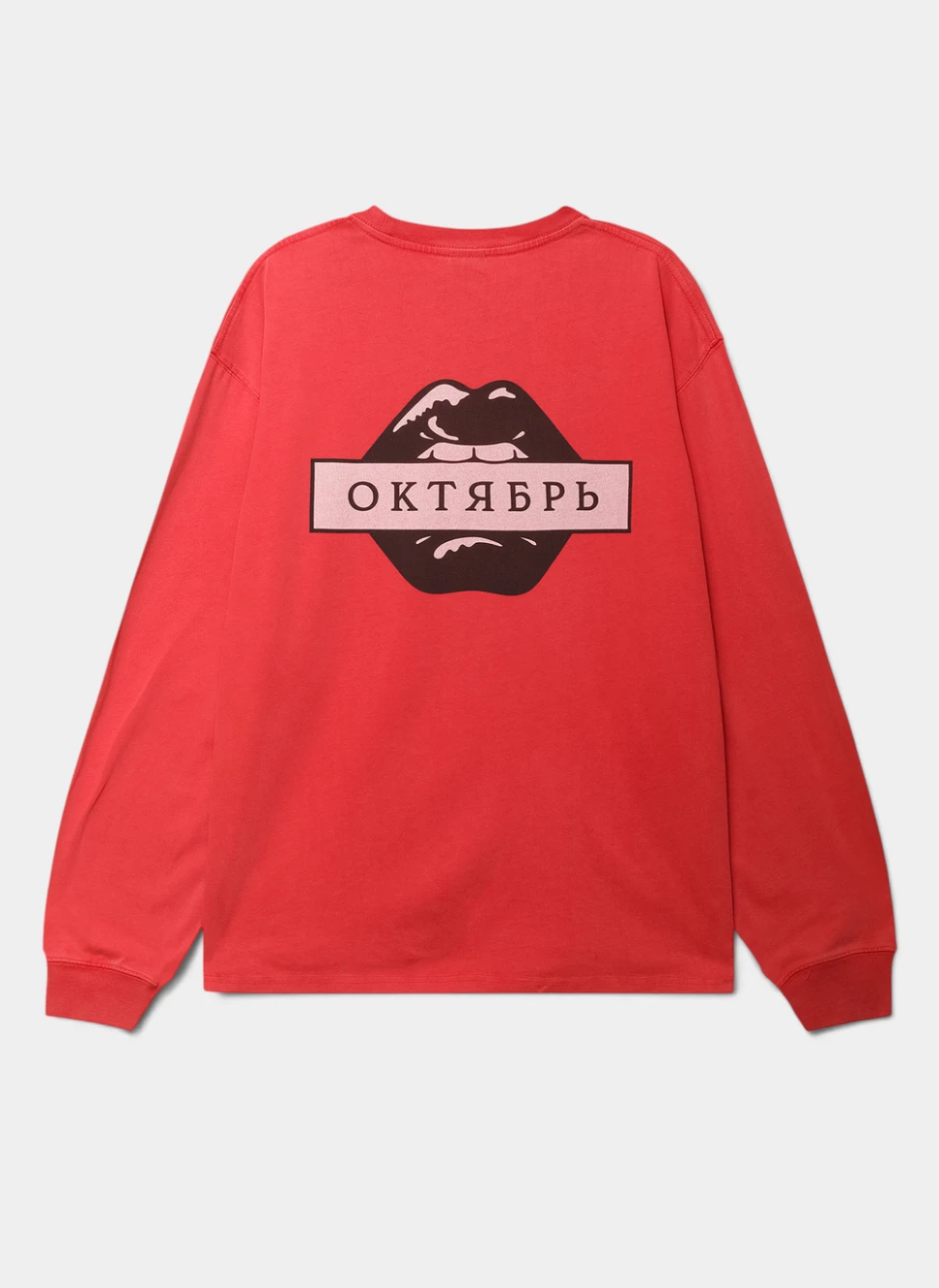 Лонгслив Lips LS Tee Red