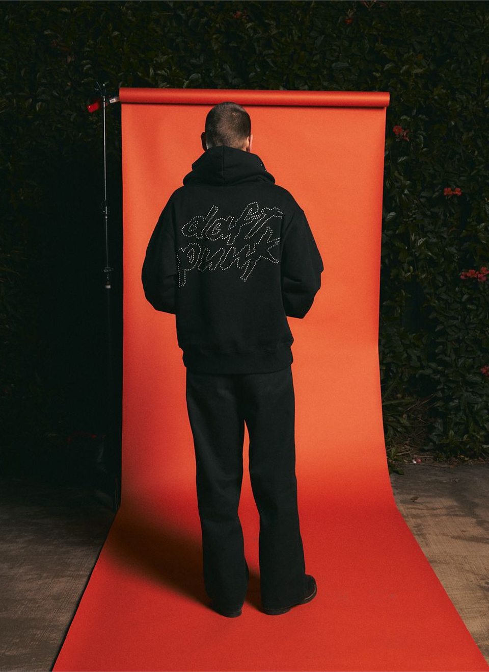 Худи Pleasures x Daft Punk Lucky Studded Hoodie Black