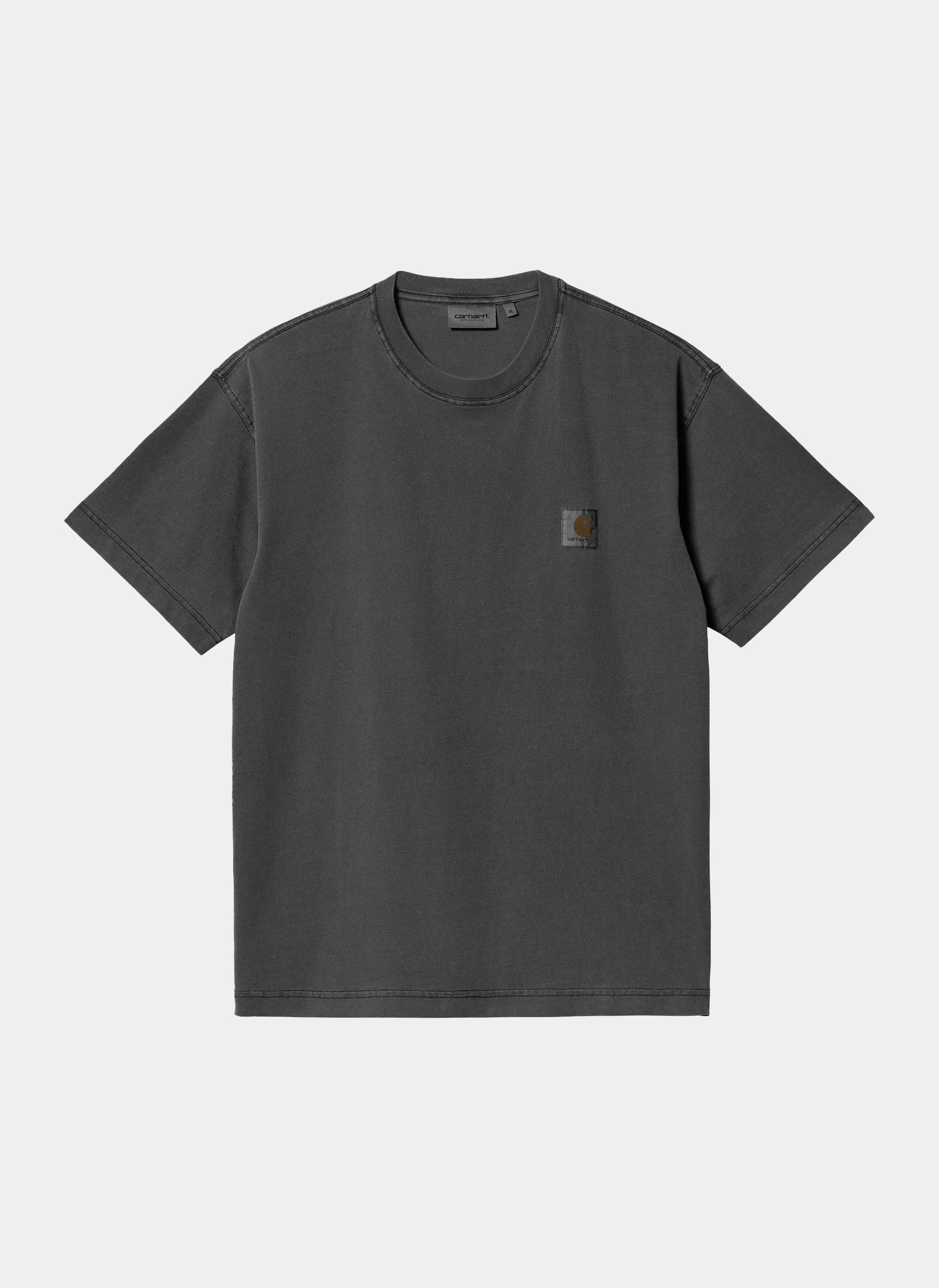 Футболка S/S Nelson T-Shirt Black (Garment Dyed)