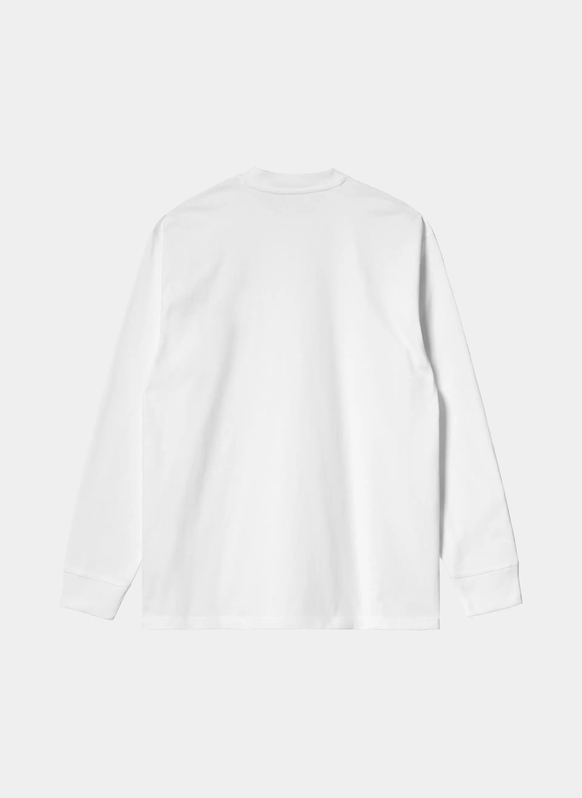 Лонгслив L/S Pocket Heart T-Shirt White / Black