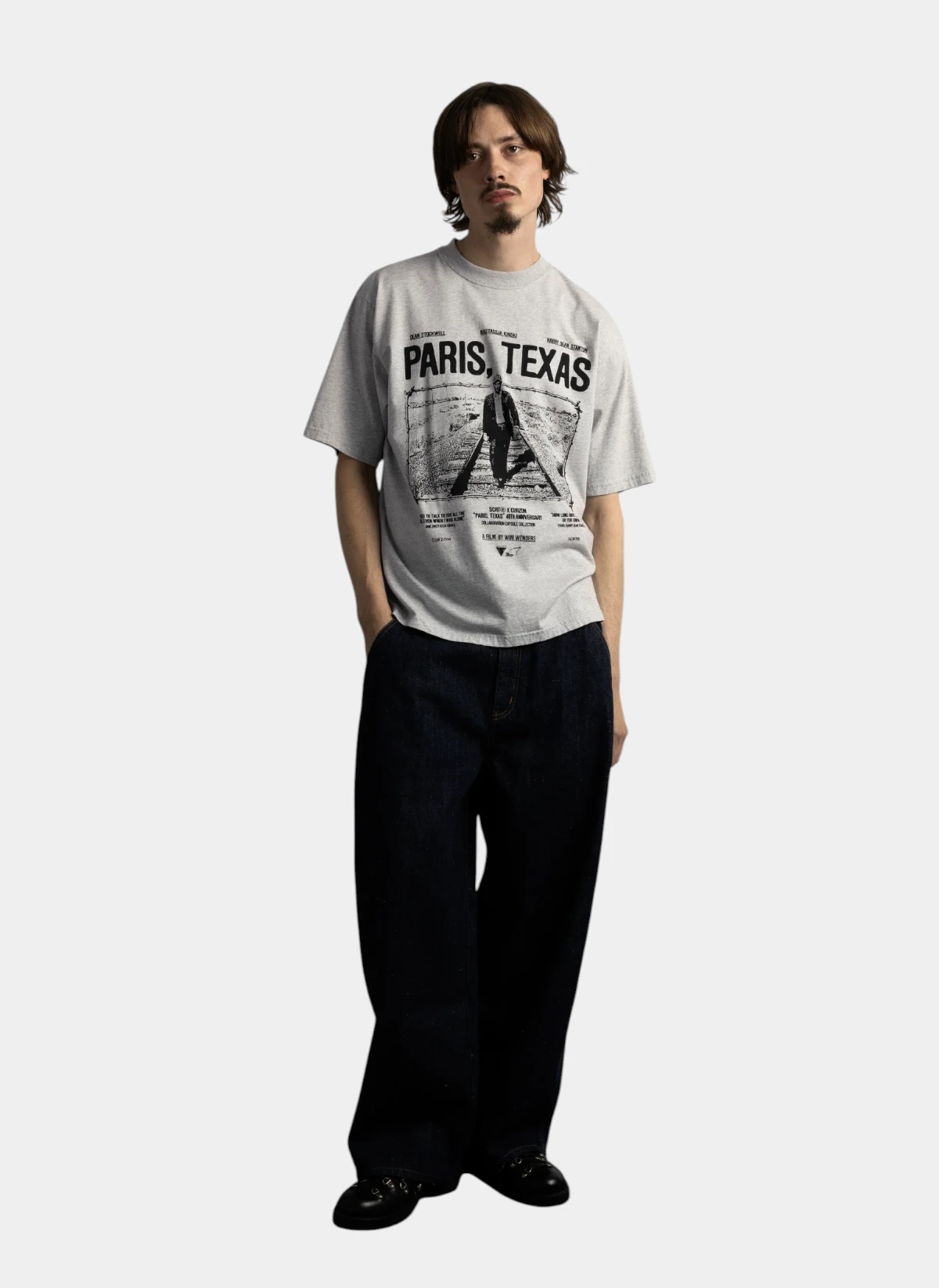 Футболка Paris, Texas T-Shirt Heather Grey