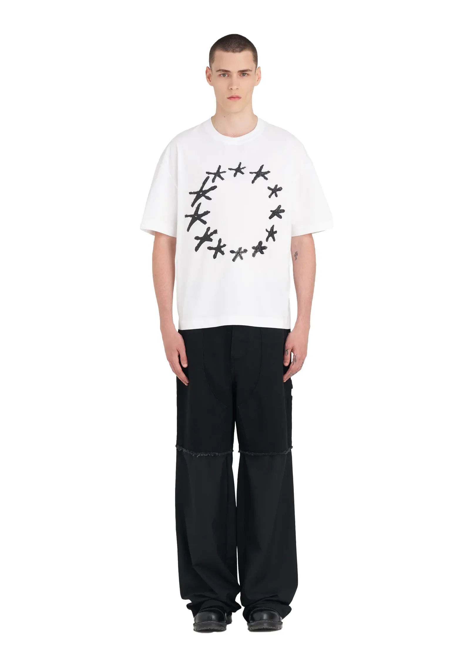 Футболка Relax T-Shirt Stars White