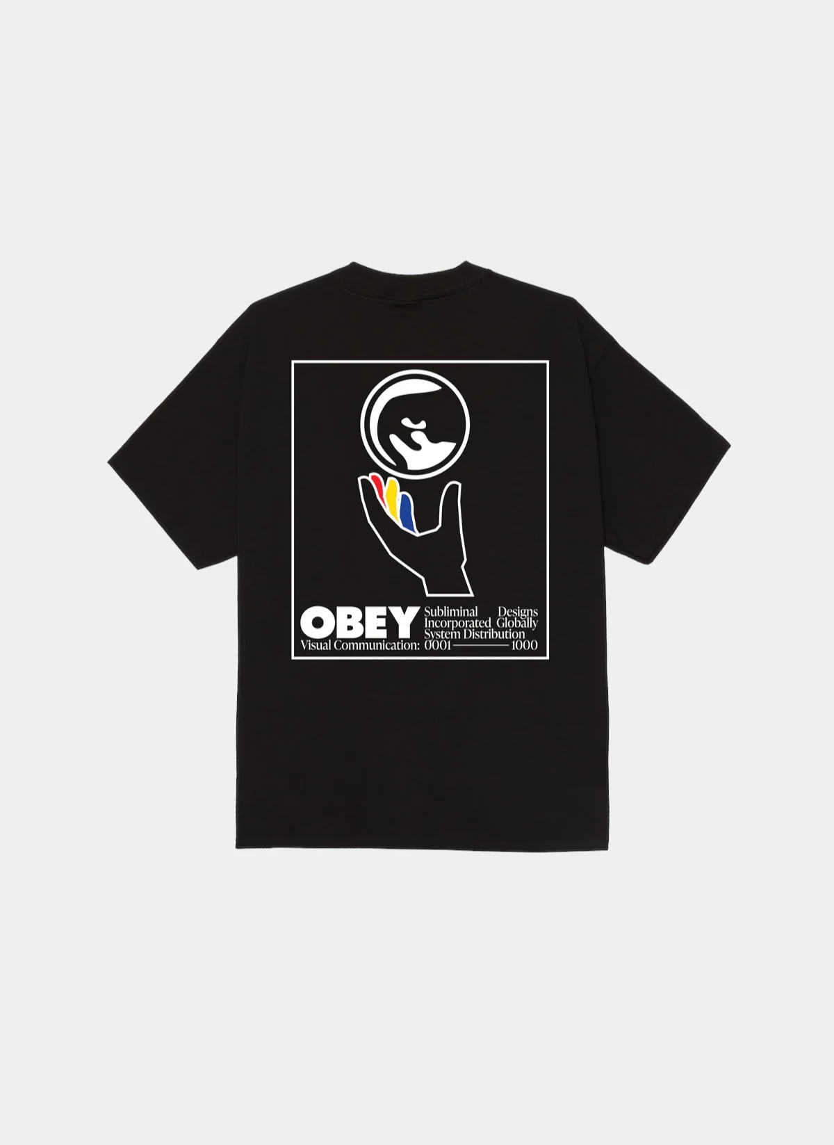 Футболка Obey Global Systems Black