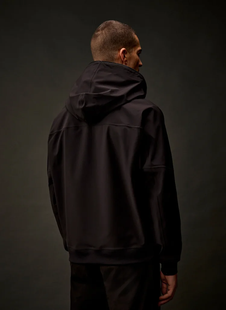 Куртка с капюшоном Metropolis Series Metroshell Hooded Jacket Black