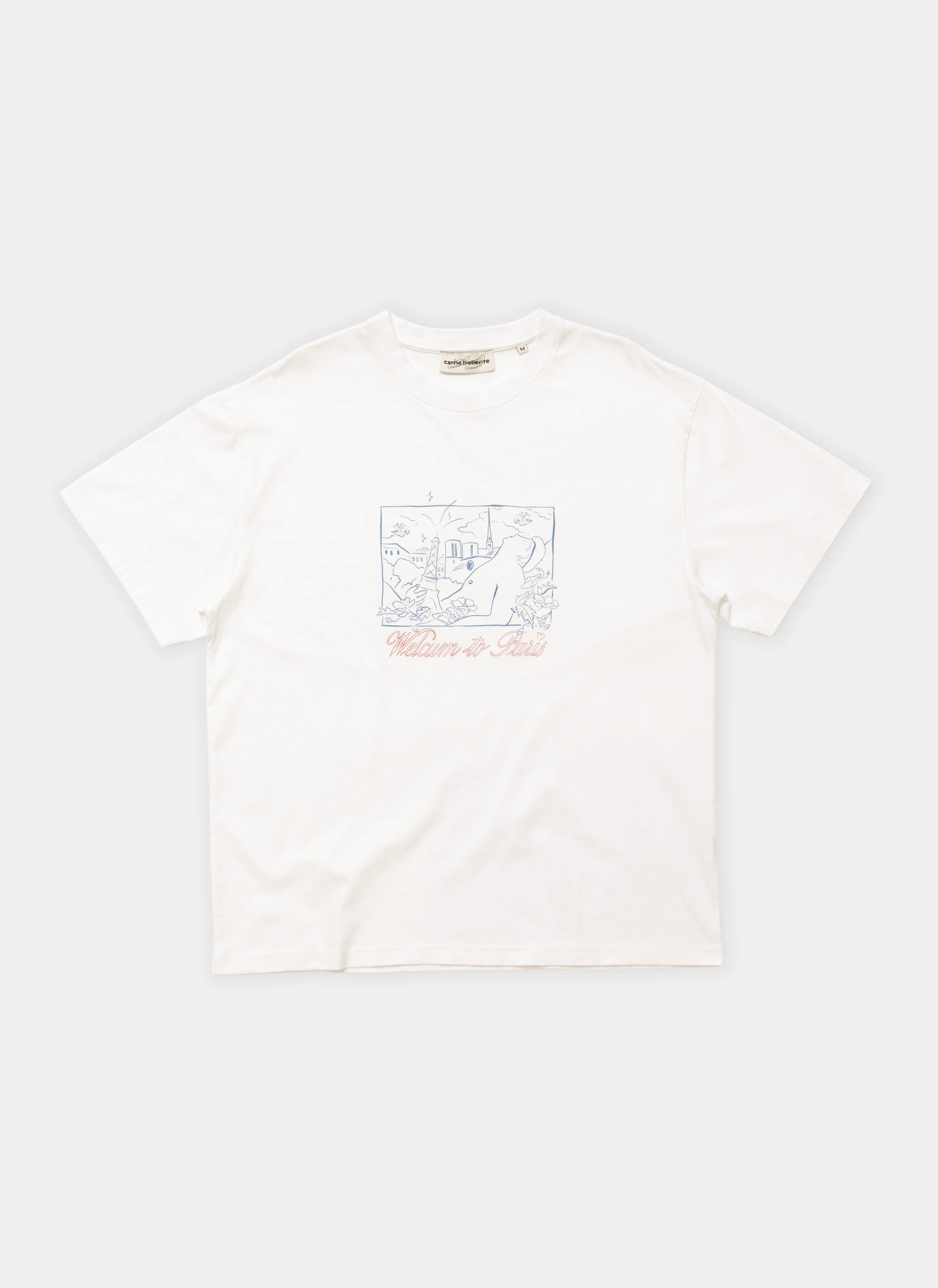 Футболка The Big Bienvenue T-shirt White