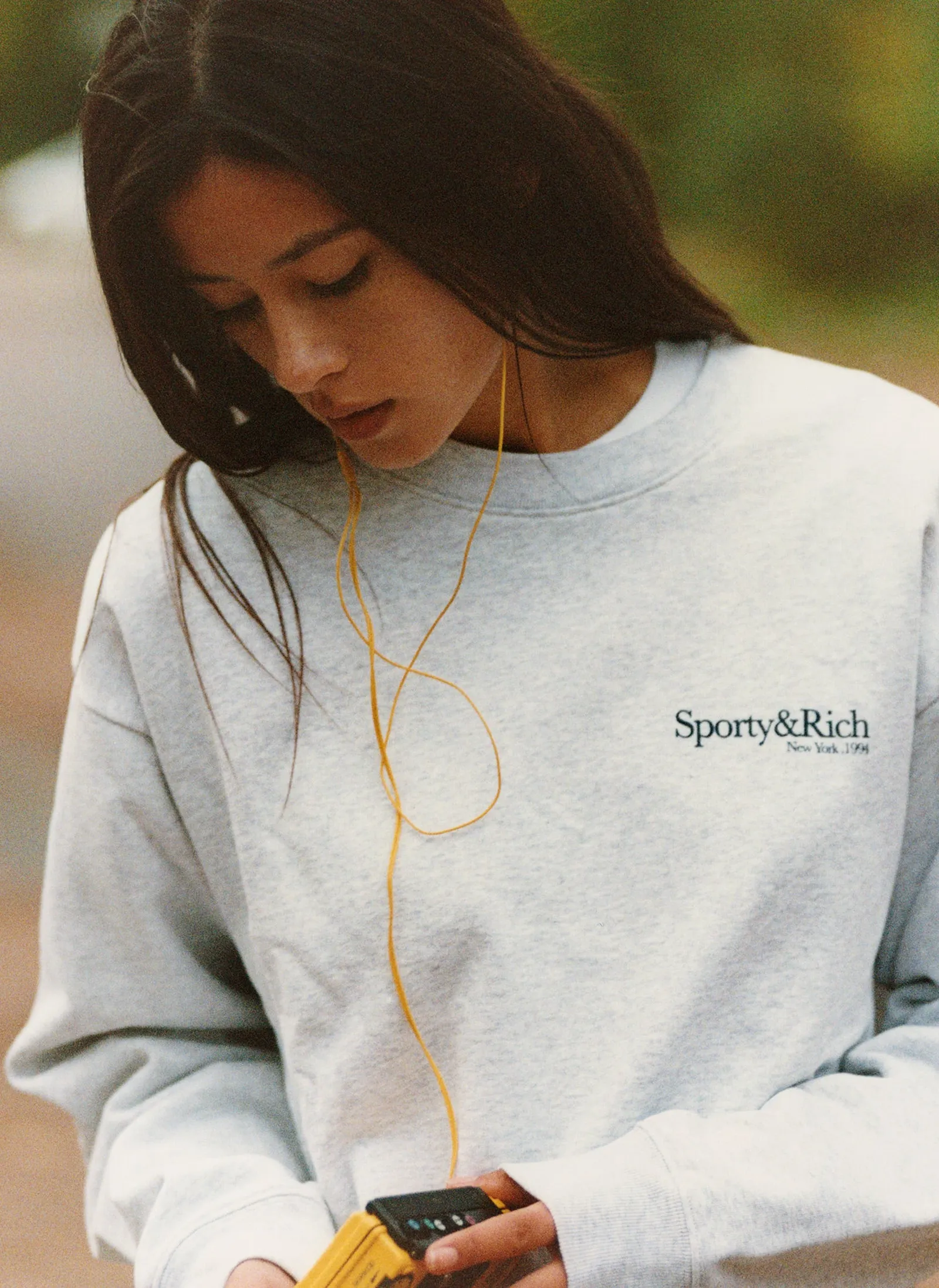 Свитшот Run Club Crewneck Heather Gray