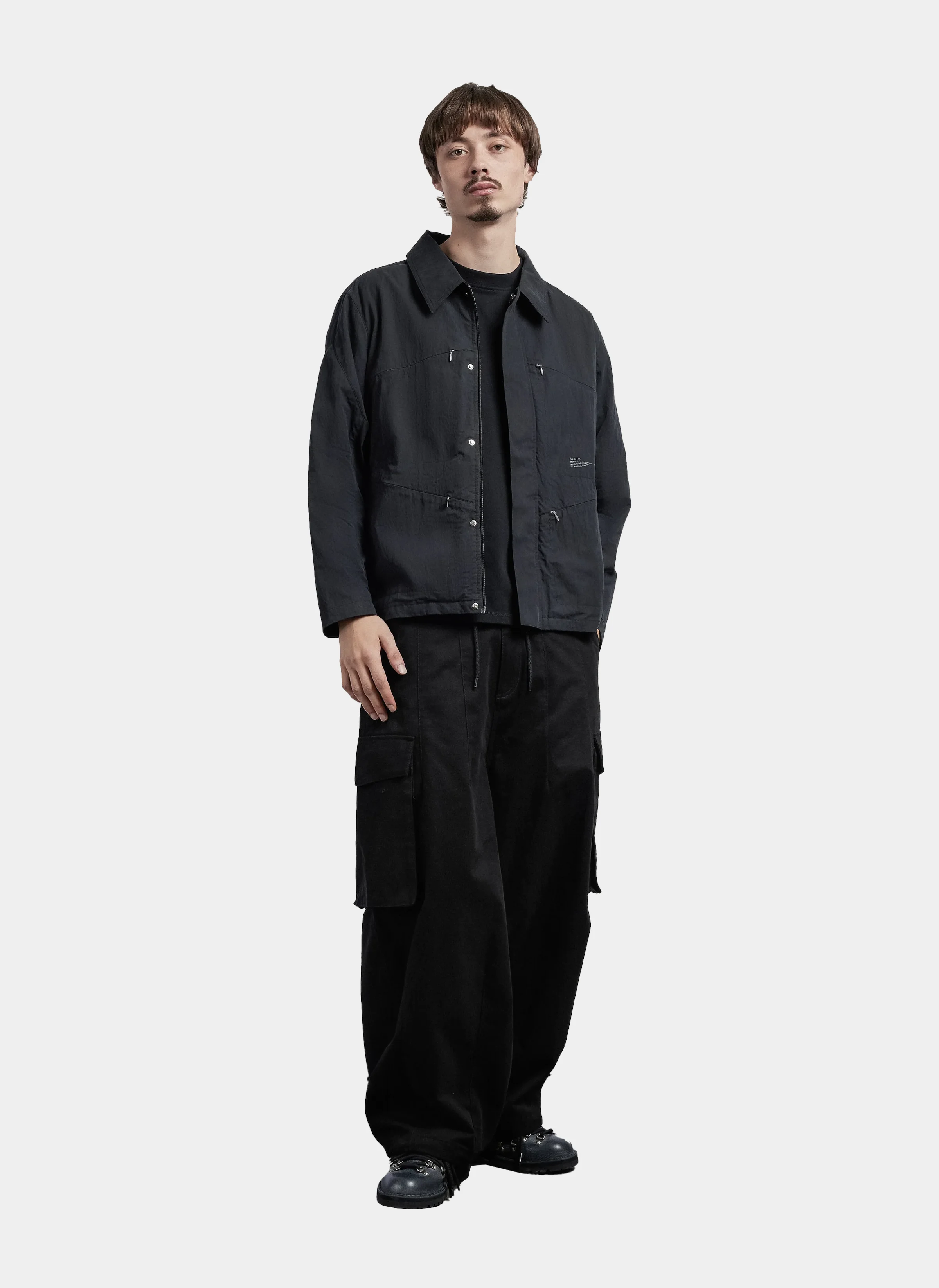 Овершот Robeson Technical Shirt Black