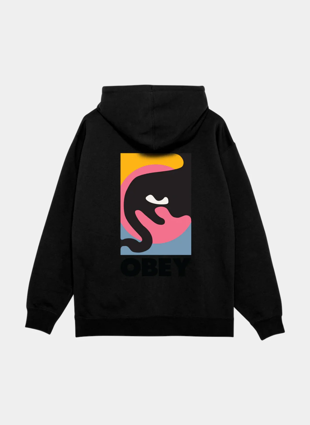 Худи Obey Quarter Icon Black