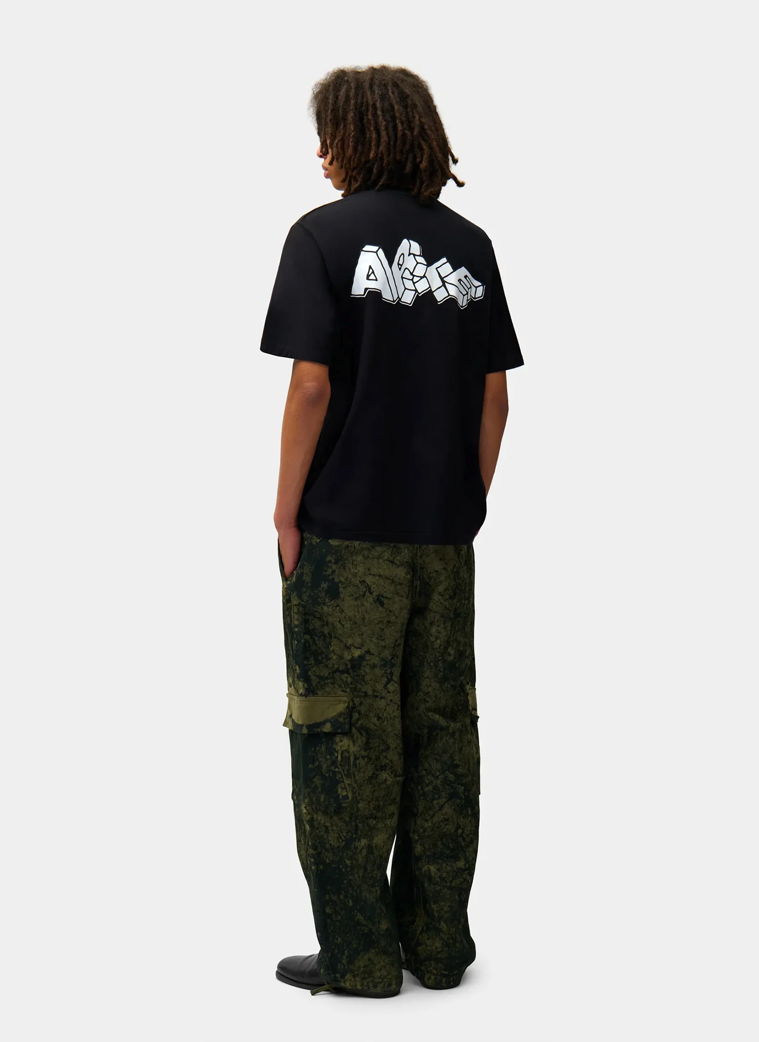 Футболка Blocks Print T-shirt Black