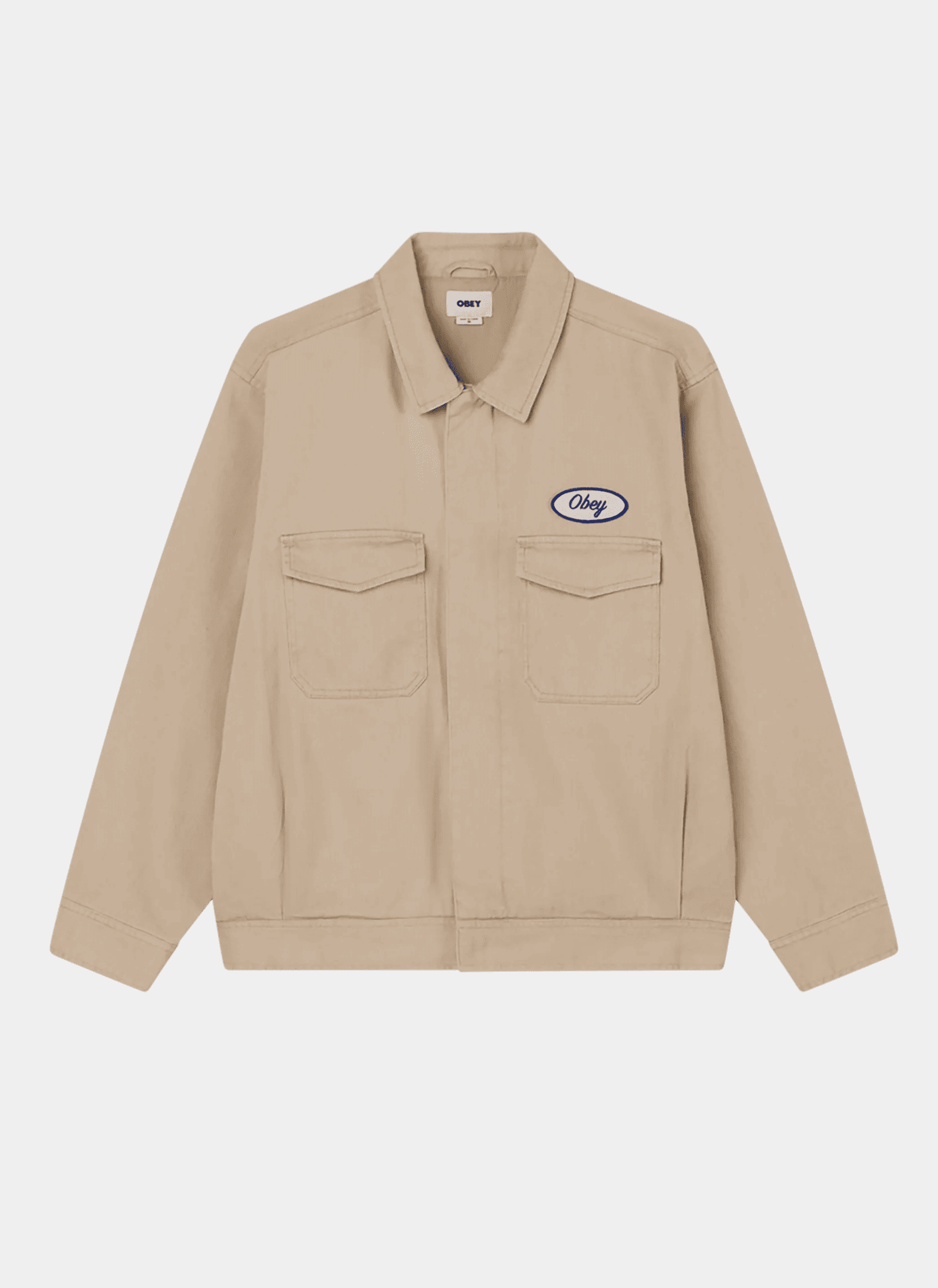 Куртка Tilton Work Jacket Silver Grey Faded Wash