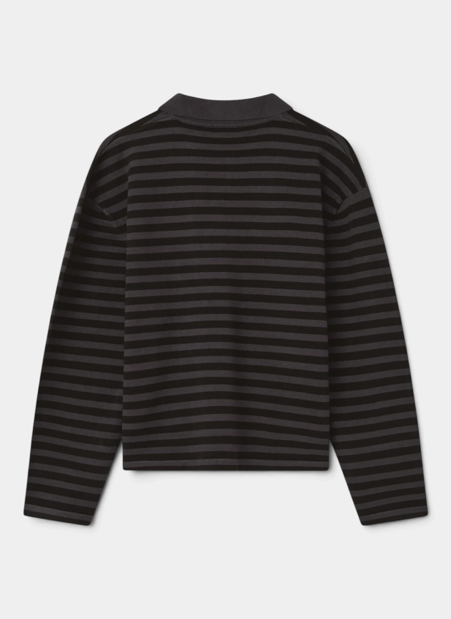 Поло Knitted Peeping Rugby Black/Grey