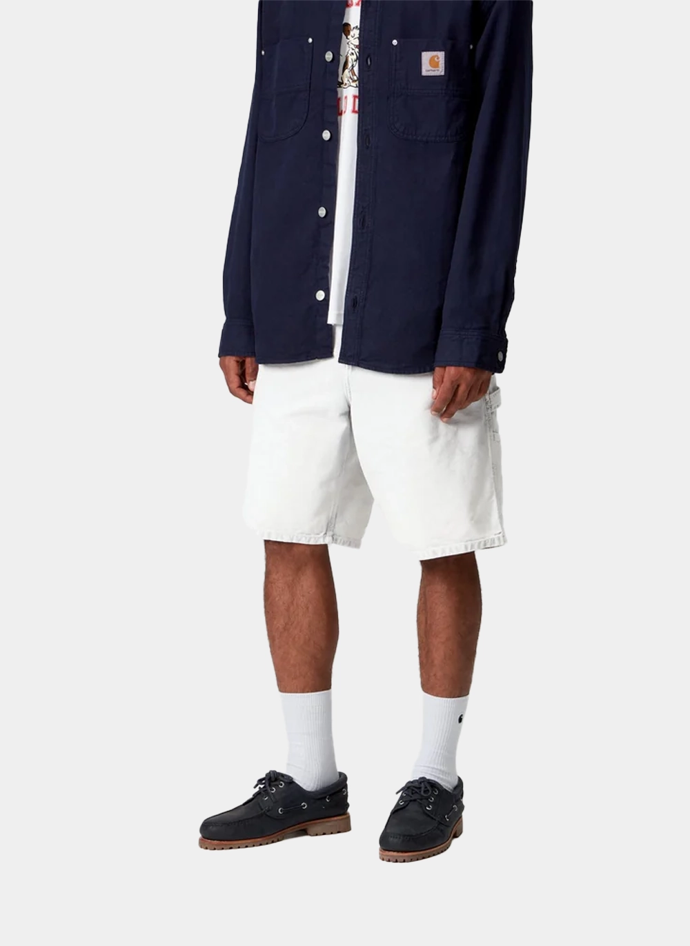 Шорты Single Knee Short Black (Chalk Wash)