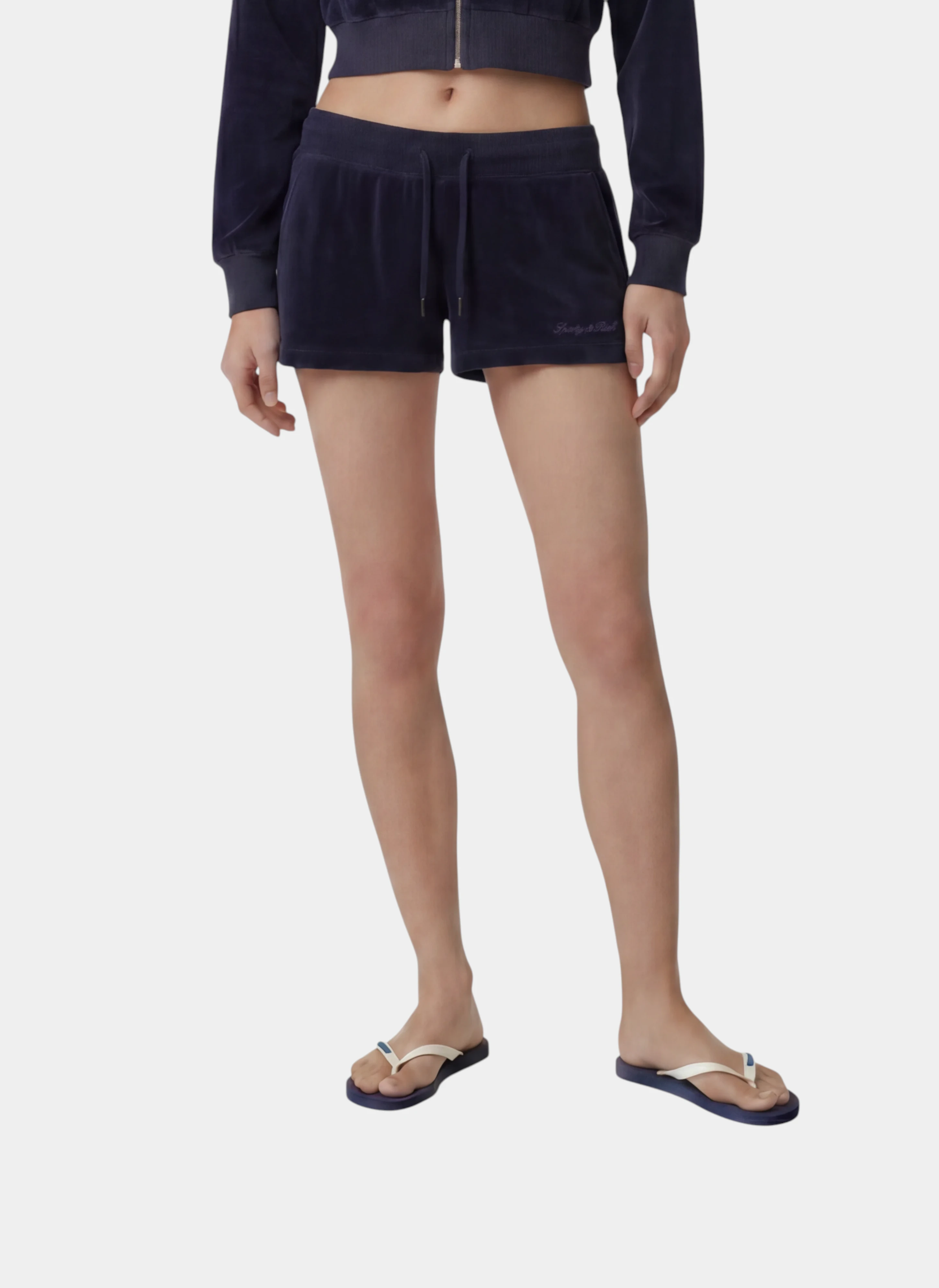 Шорты Signature Logo Krystal Short Dark Navy/Crystal