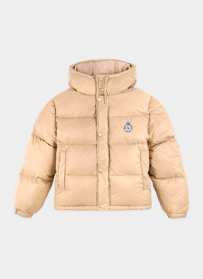 Пуховик Crown Logo Hooded Puffer Jacket Пуховик Crown Logo Hooded Puffer Jacket