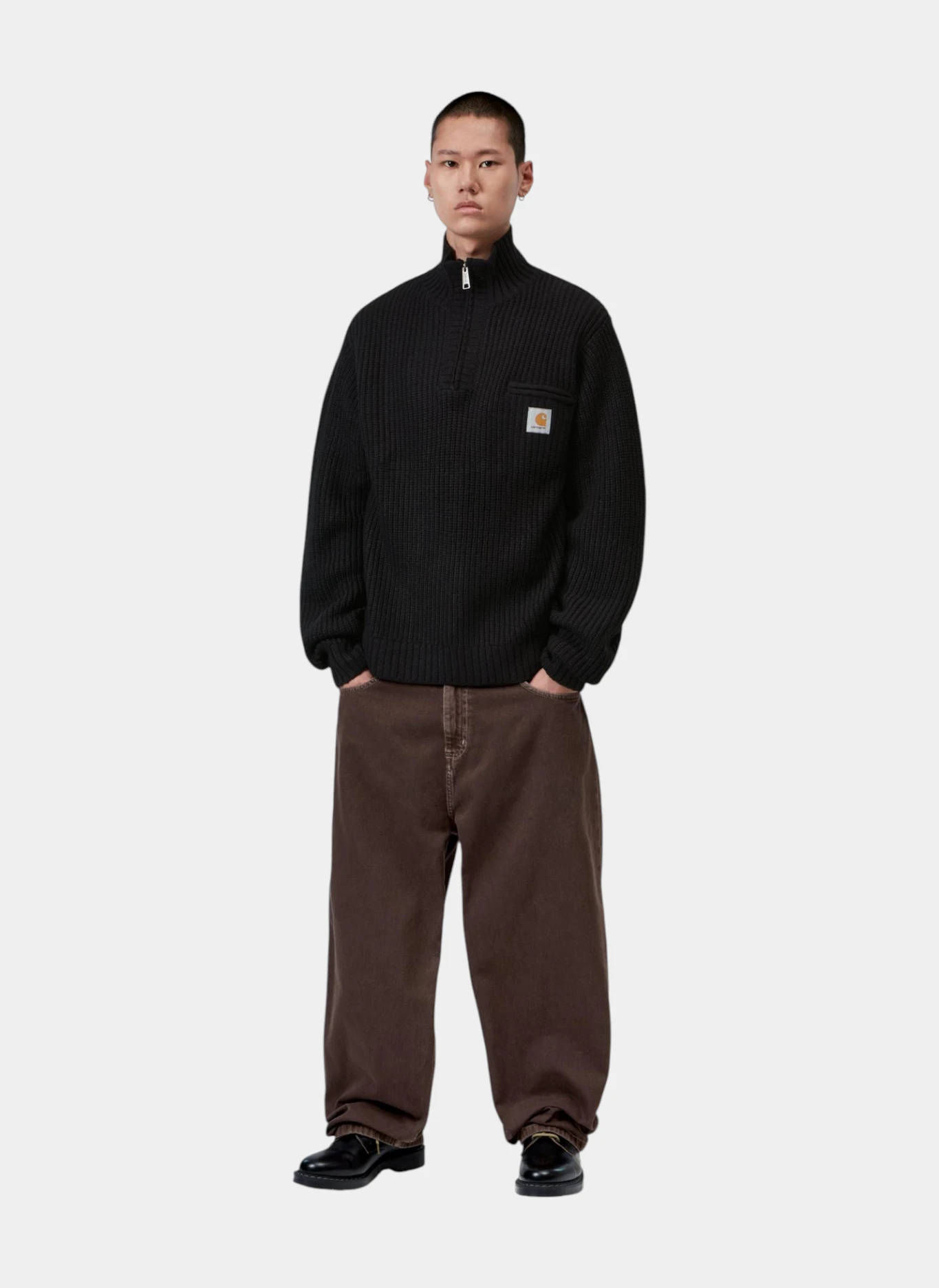 Свитер Detroit Half Zip Sweater