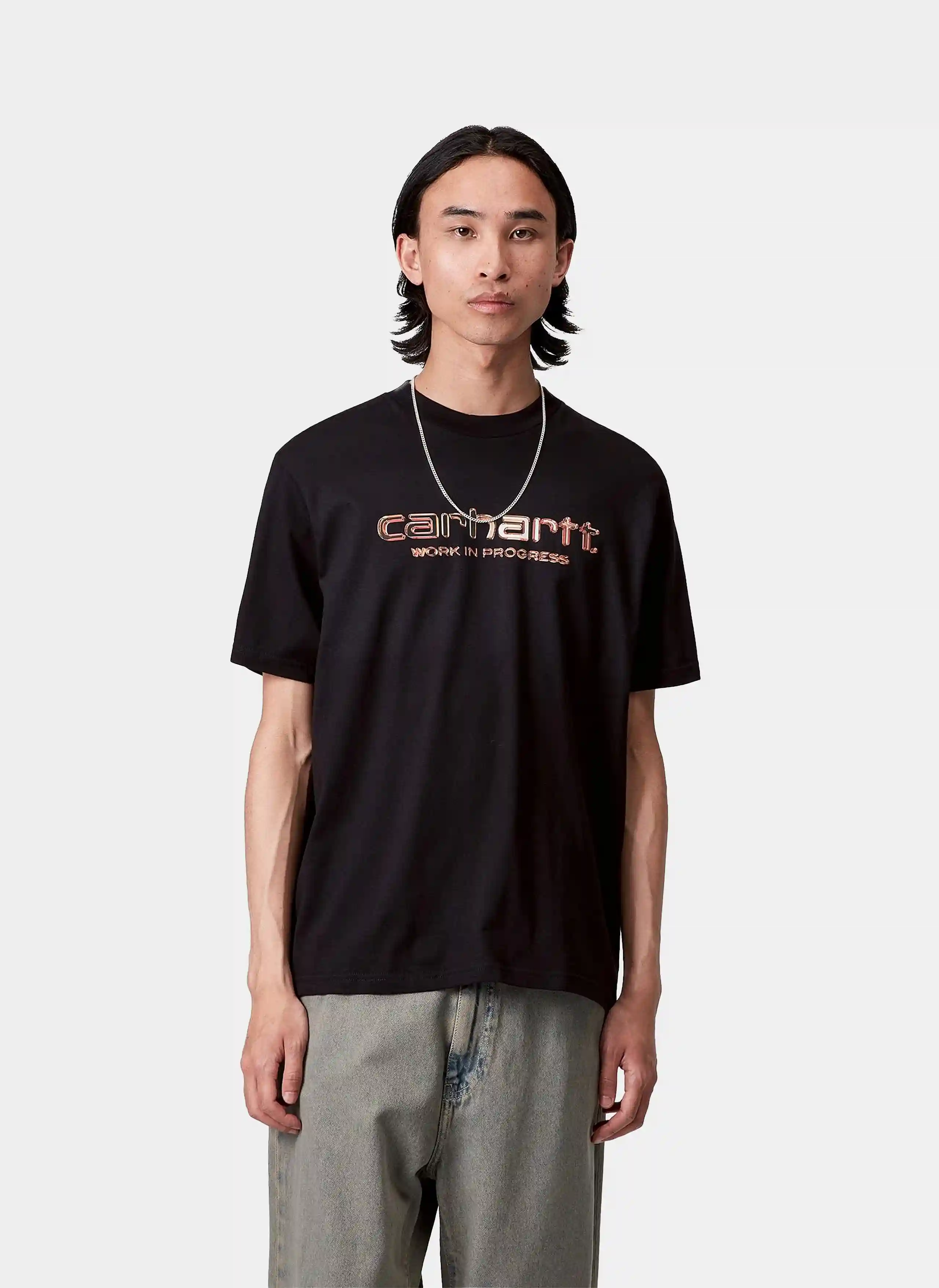 Футболка S/S Solar Chrome Script T-Shirt Black