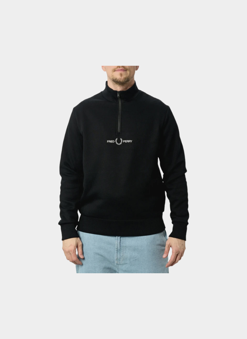Свитшот "RAISED GRAPHIC HALF ZIP SWEATS" 102