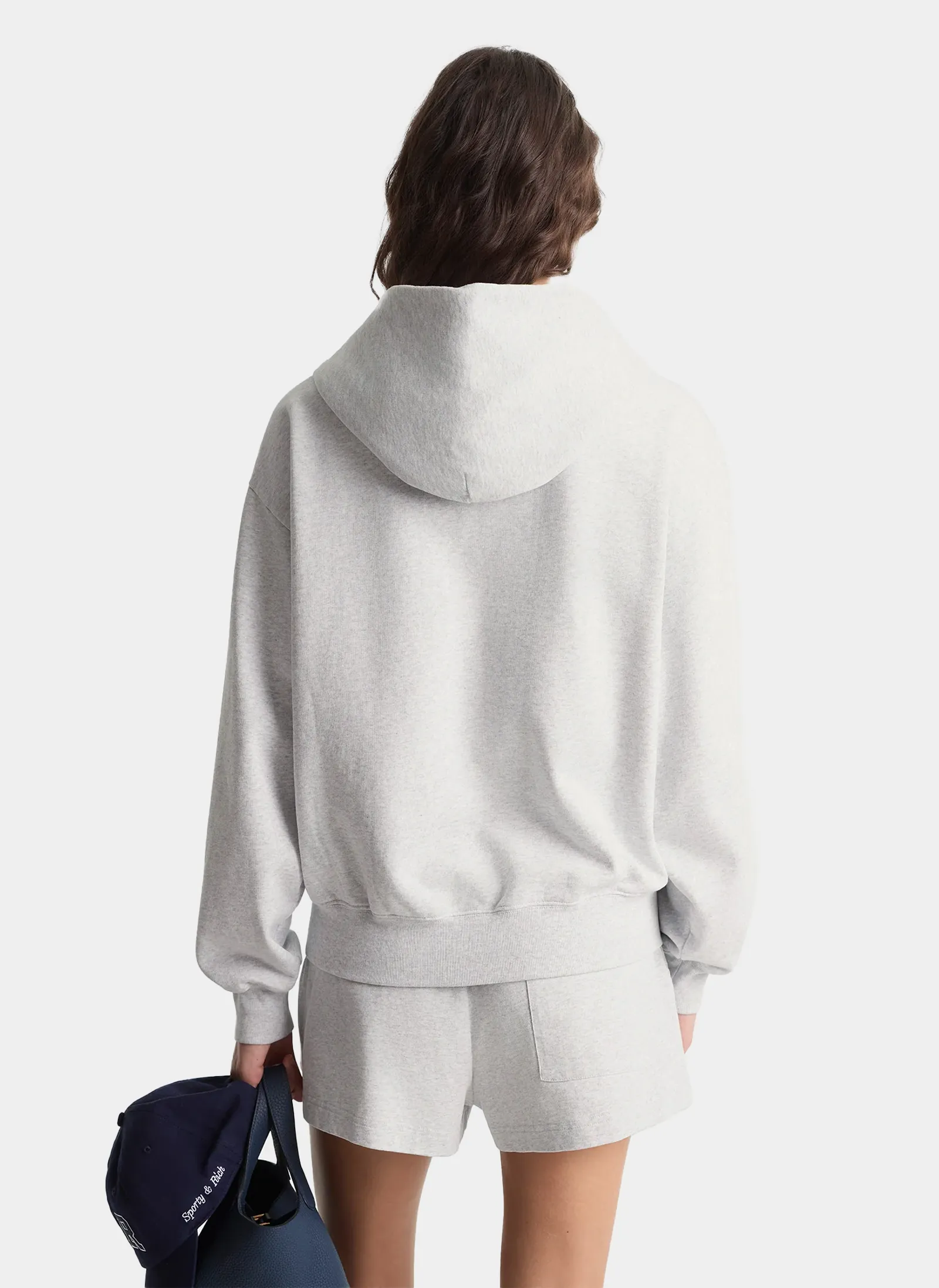 Худи на молнии S&R Ivy Zip Hoodie Heather Gray