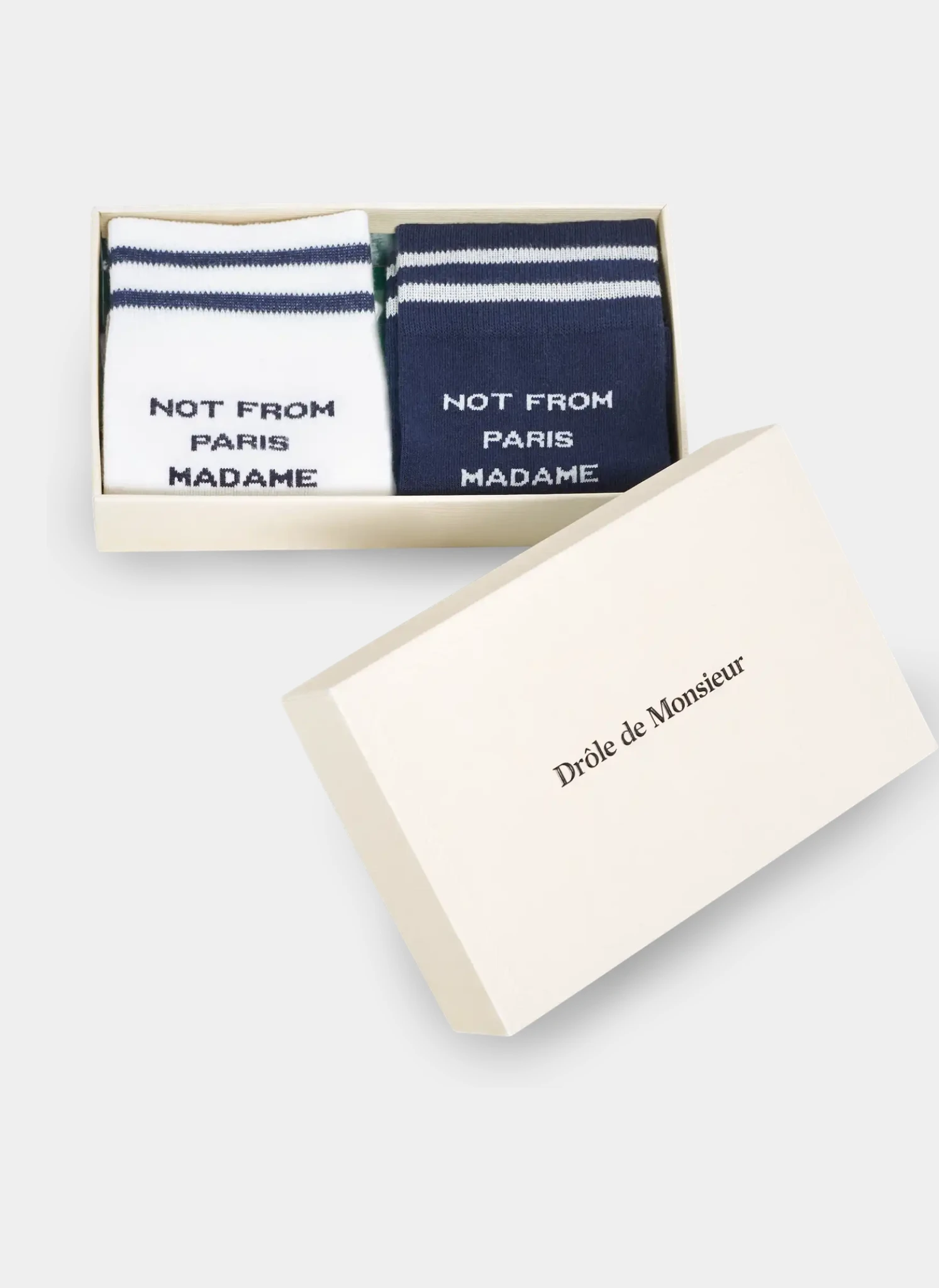 Носки ( набор 2 шт. ) Slogan Socks Pack Navy