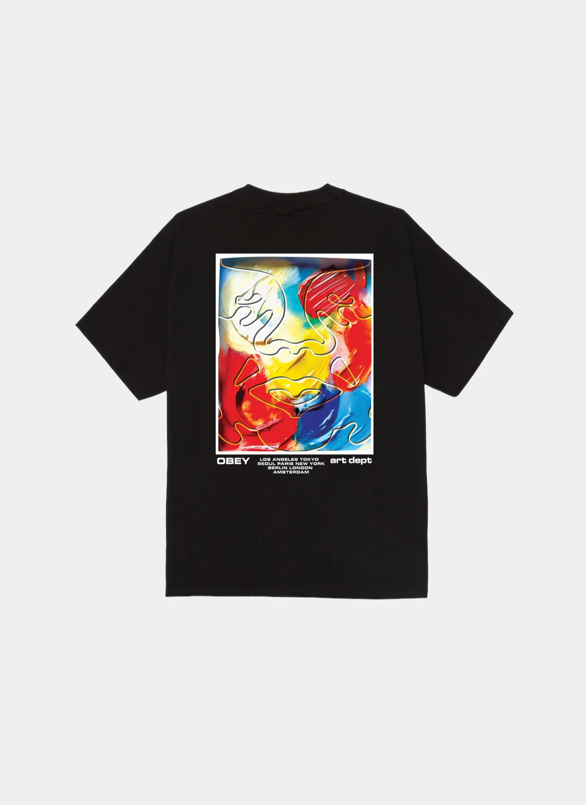 Футболка Obey Art Department Black