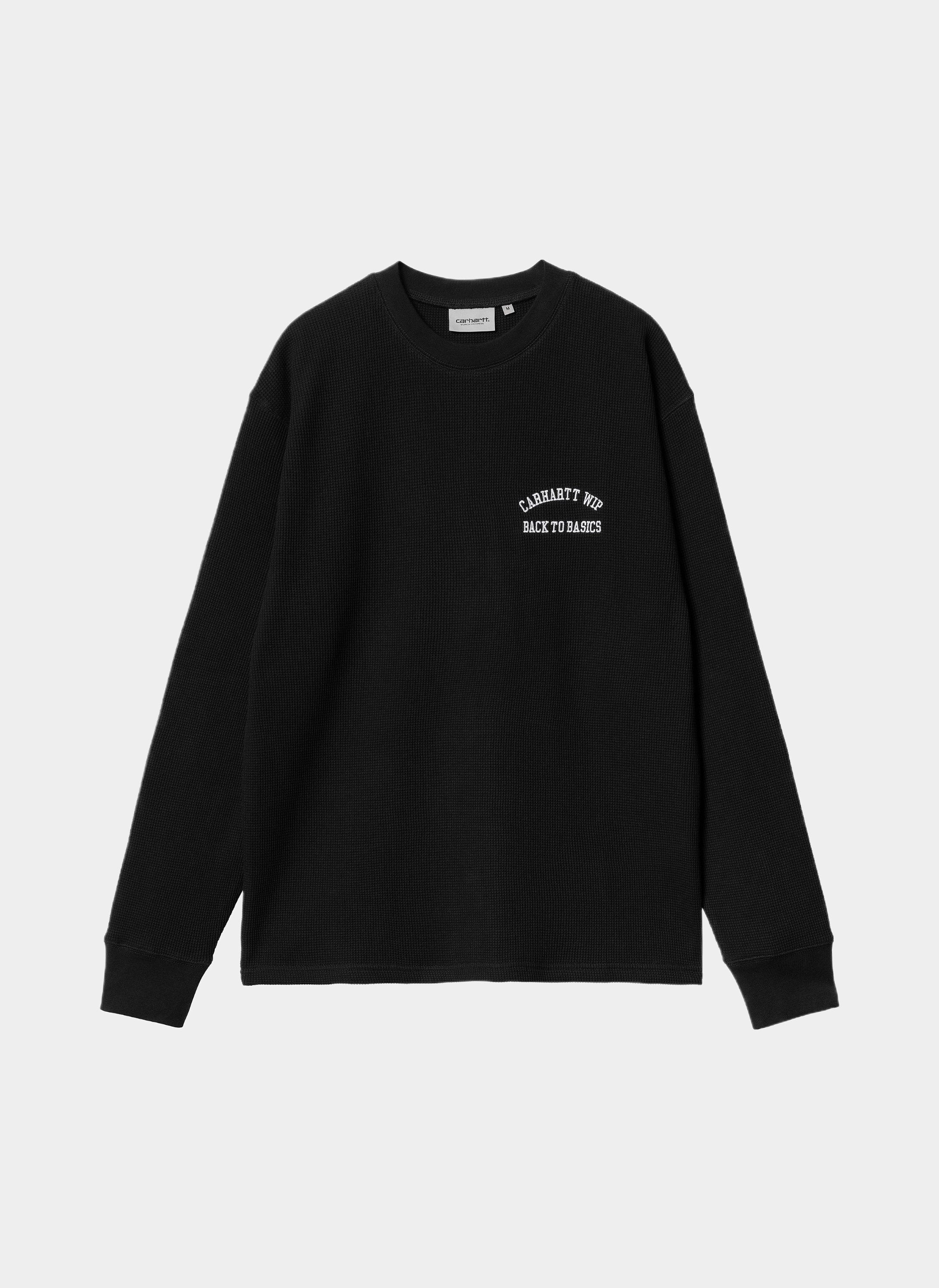 Лонгслив ‘L/S Basics Script T-Shirt’ Black / White Лонгслив ‘L/S Basics Script T-Shirt’ Black / White