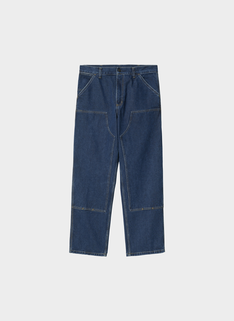 Джинсы ‘Double Knee Pant’ Blue (Stone Washed)