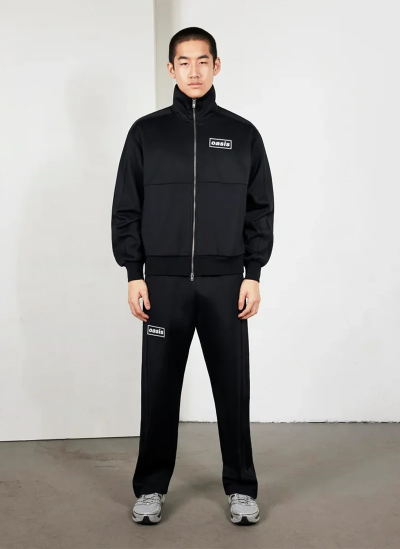Олимпийка Pleasures х Oasis Forever Track Jacket  Black