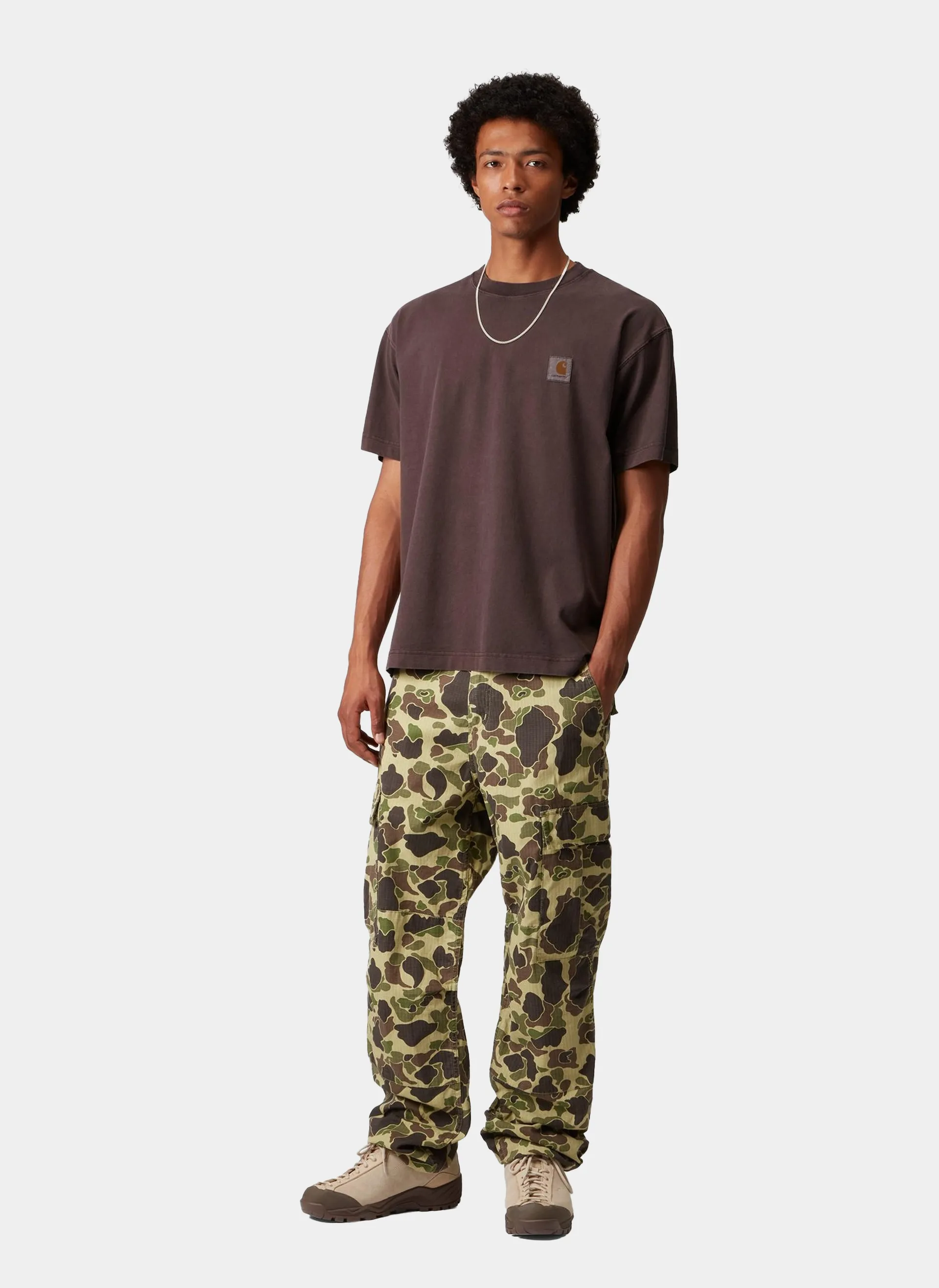 Футболка S/S Vista T-Shirt Palisander (Garment Dyed)