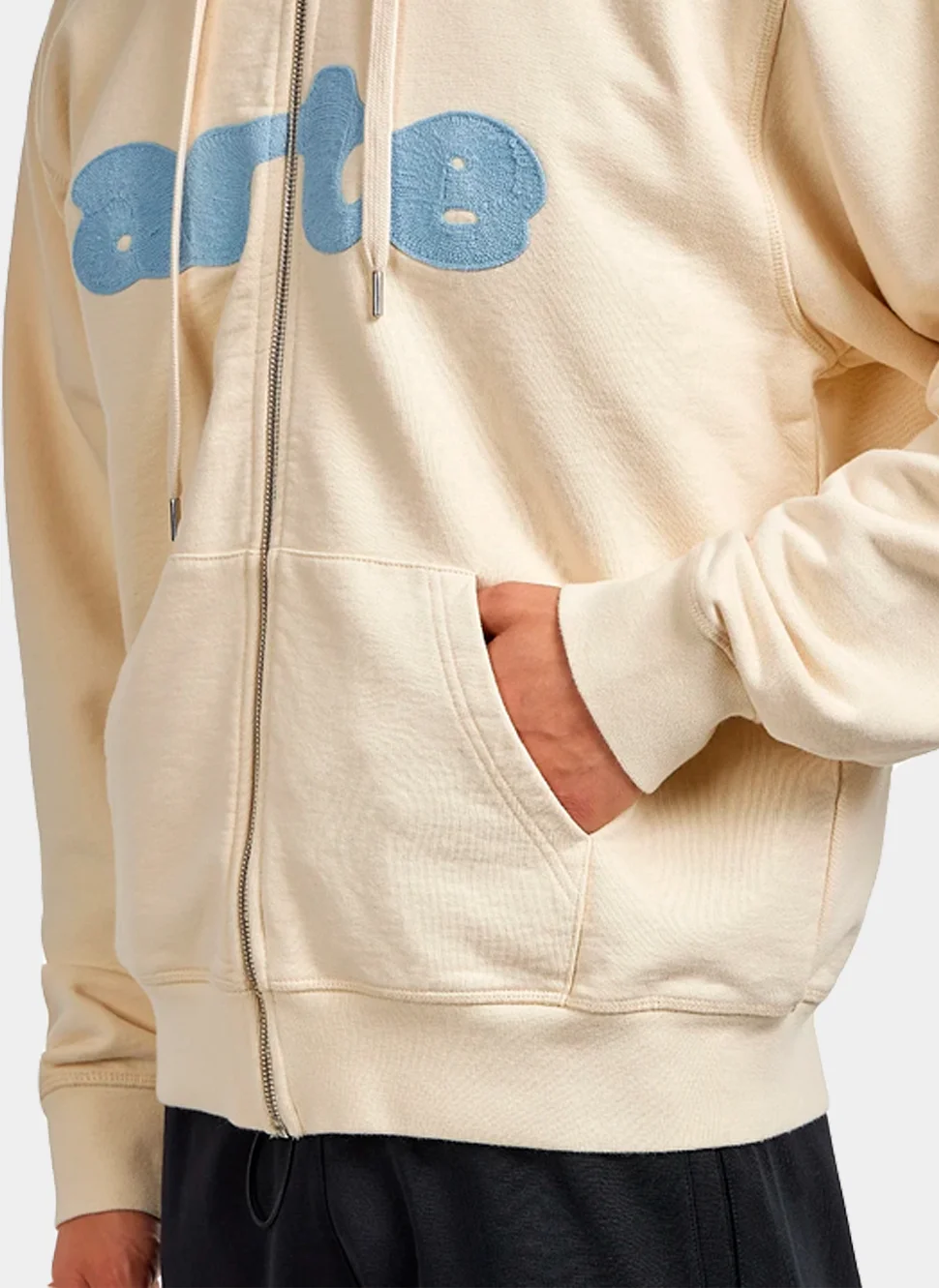 Худи на молнии Embroidery Zip Hoodie