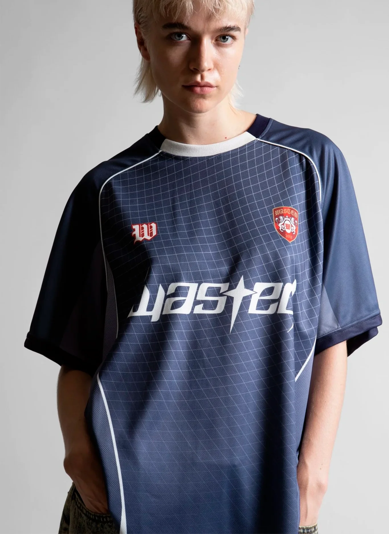 Футболка-джерси Spine Football Jersey Ash Blue