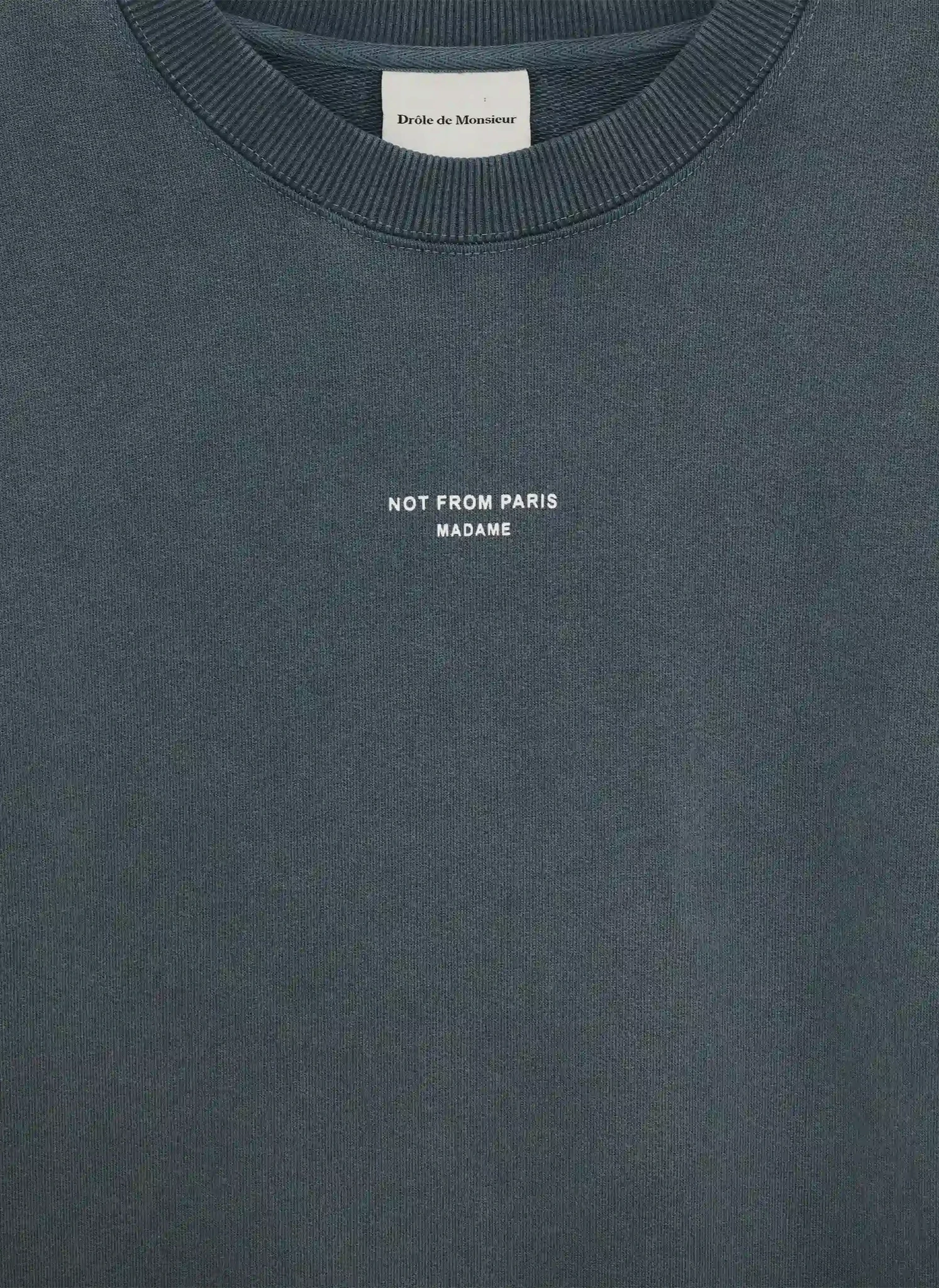 Свитшот Le Sweatshirt Slogan Classique Dark Grey
