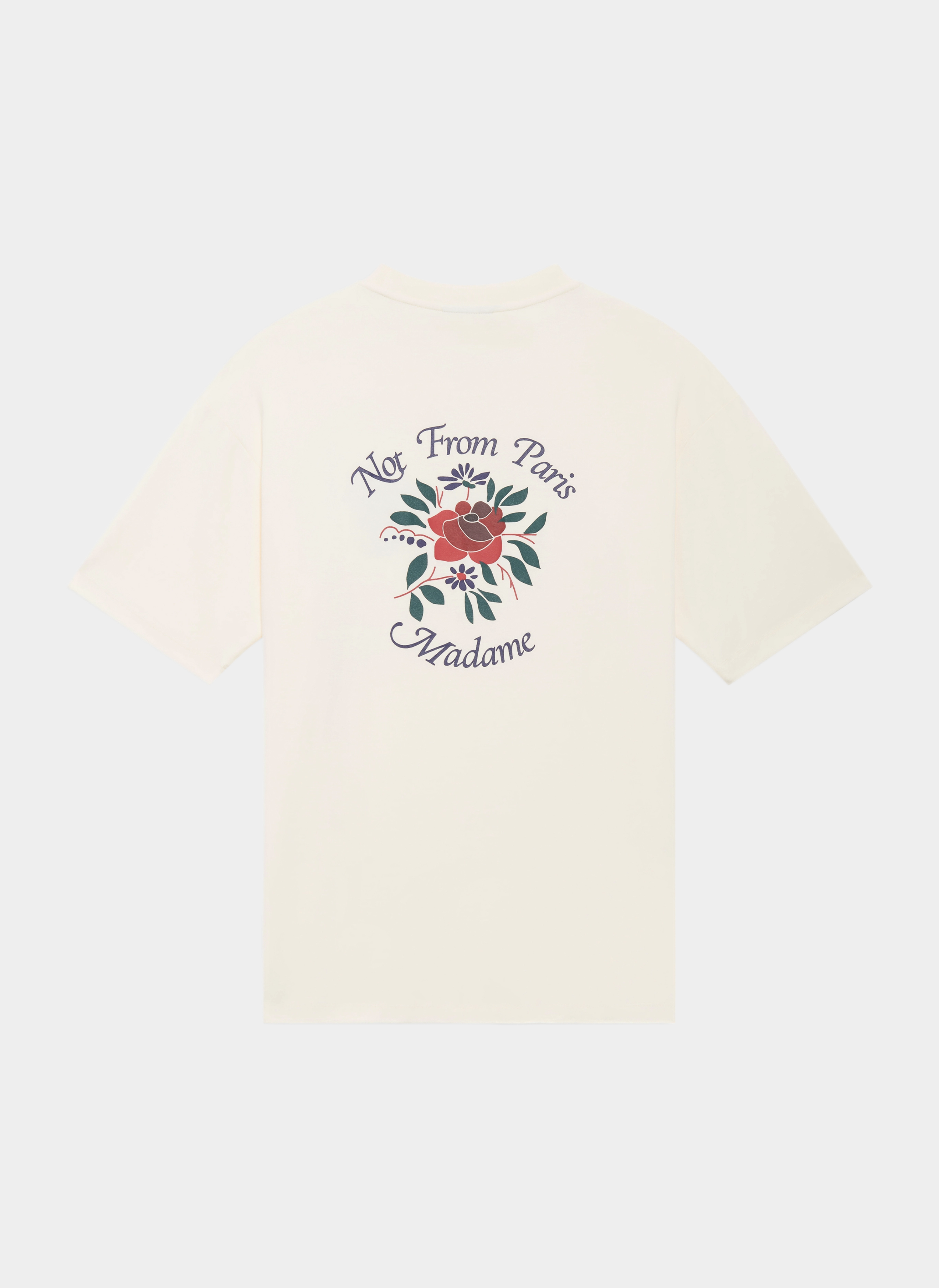 Футболка Le T-Shirt Slogan Fleurs Футболка Le T-Shirt Slogan Fleurs