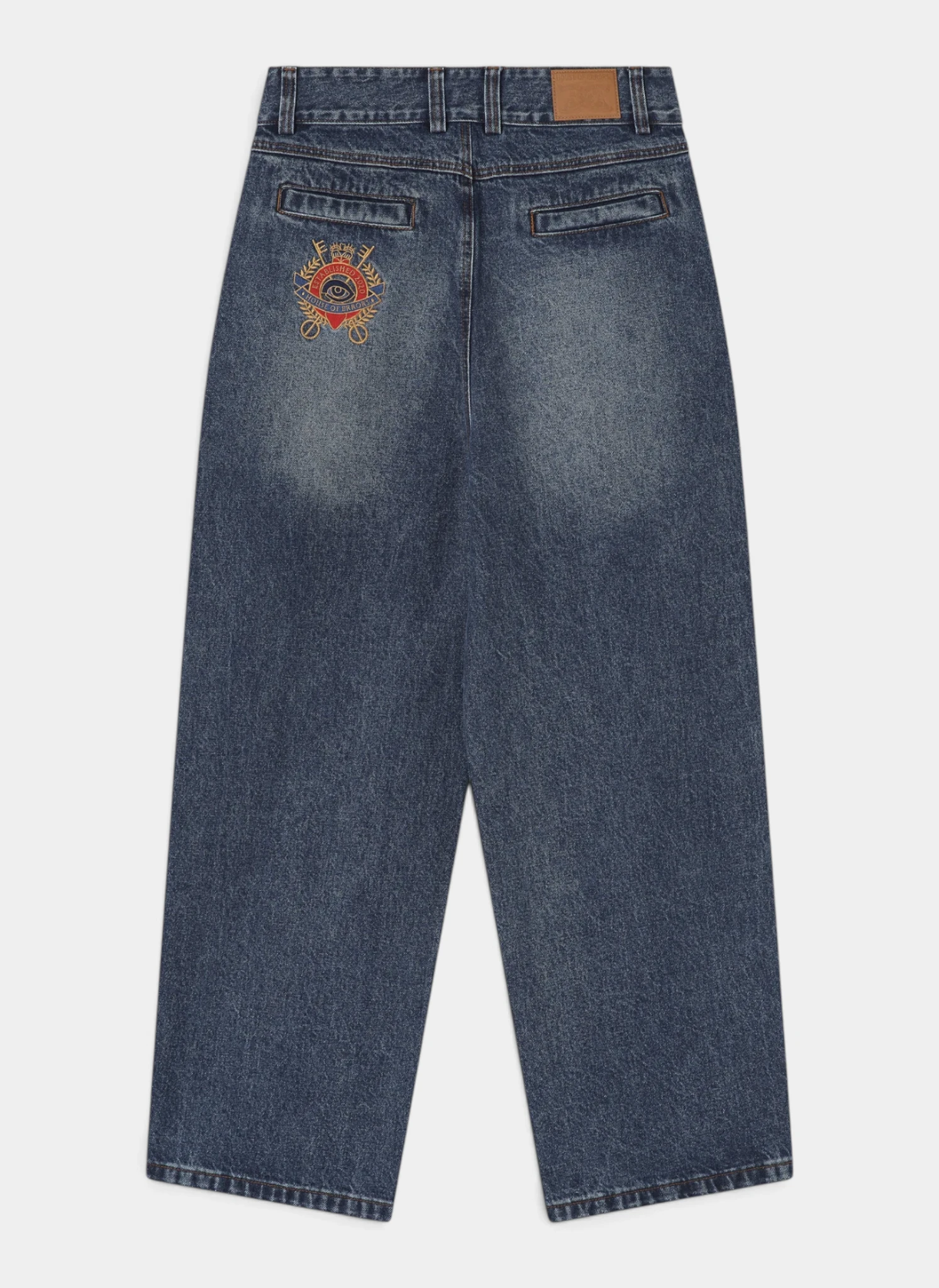 Джинсы Crown Jeans Washed Indigo