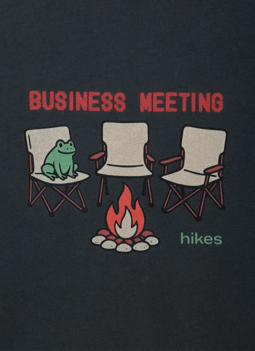 Футболка Business Meeting Tee Navy