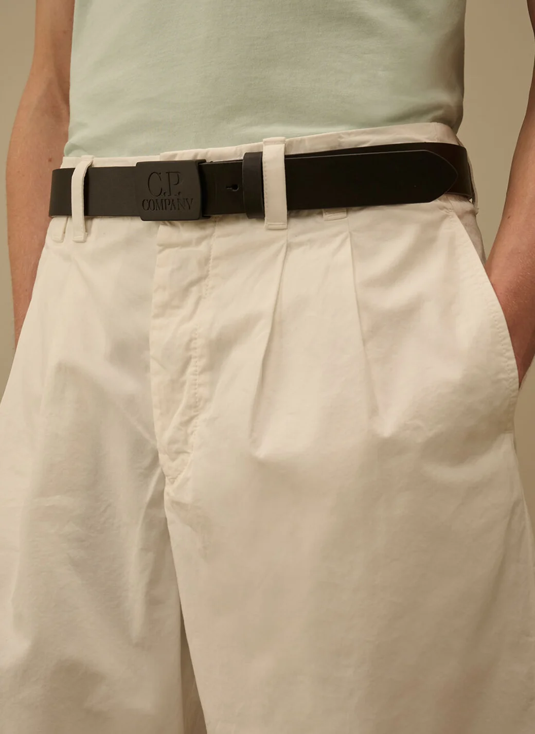 Ремень Accessories Belt In Leather Black