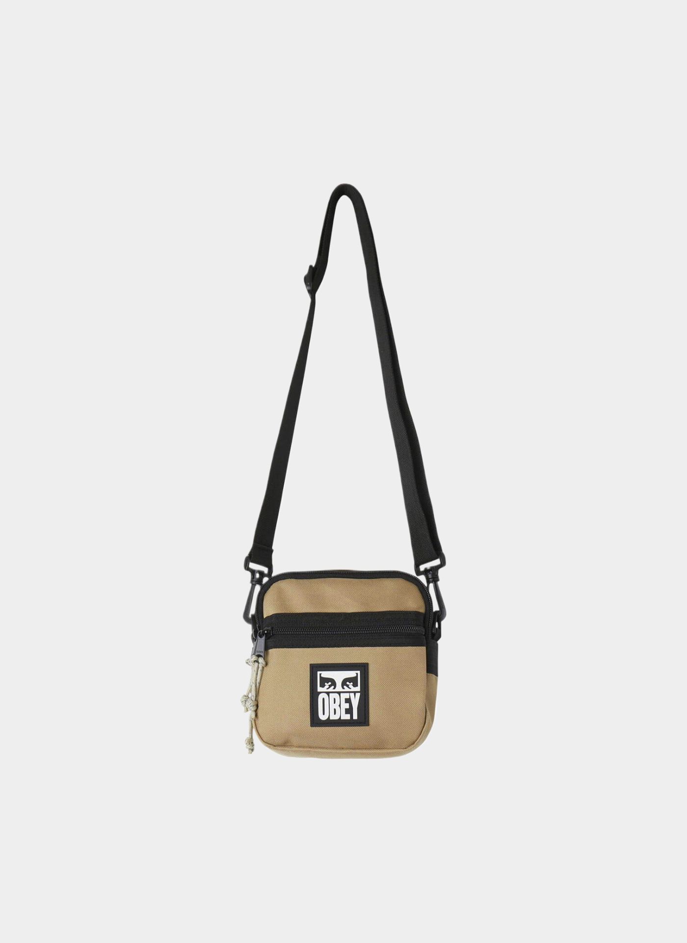 Сумка ‘OBEY SMALL MESSENGER BAG’ CARAMEL BROWN Сумка ‘OBEY SMALL MESSENGER BAG’ CARAMEL BROWN