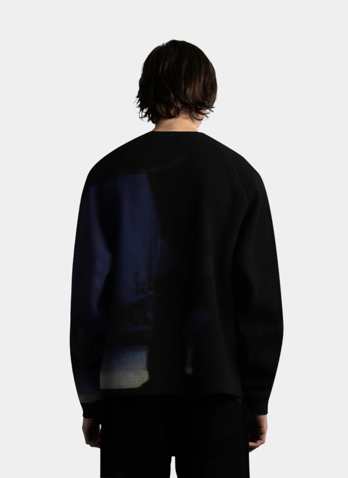 Свитшот Booth 4 Waffle Sweatshirt Black
